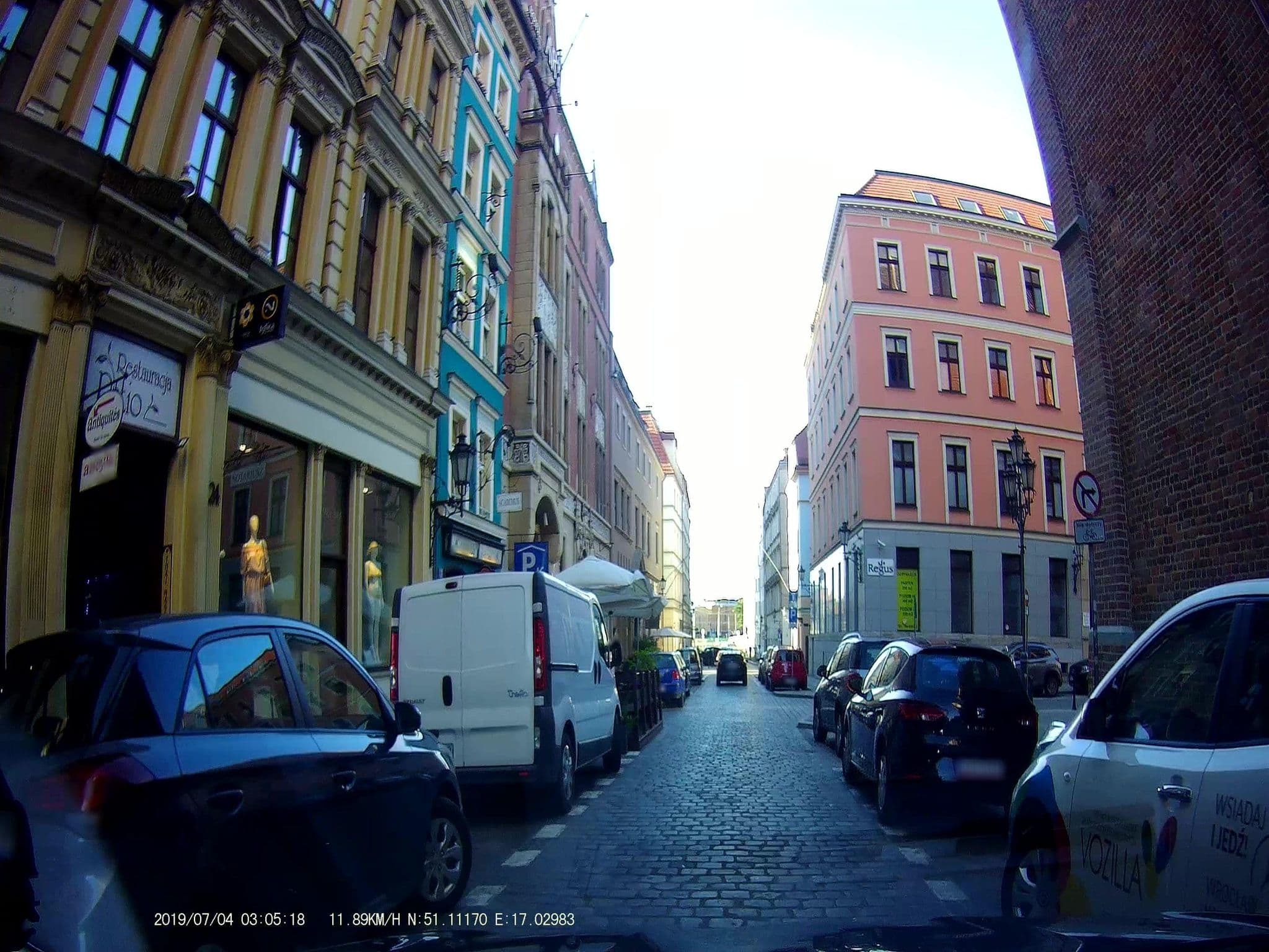 Street view near Hotel Patio, Stare Miasto — © maxim752 (CC BY-SA · Mapillary)