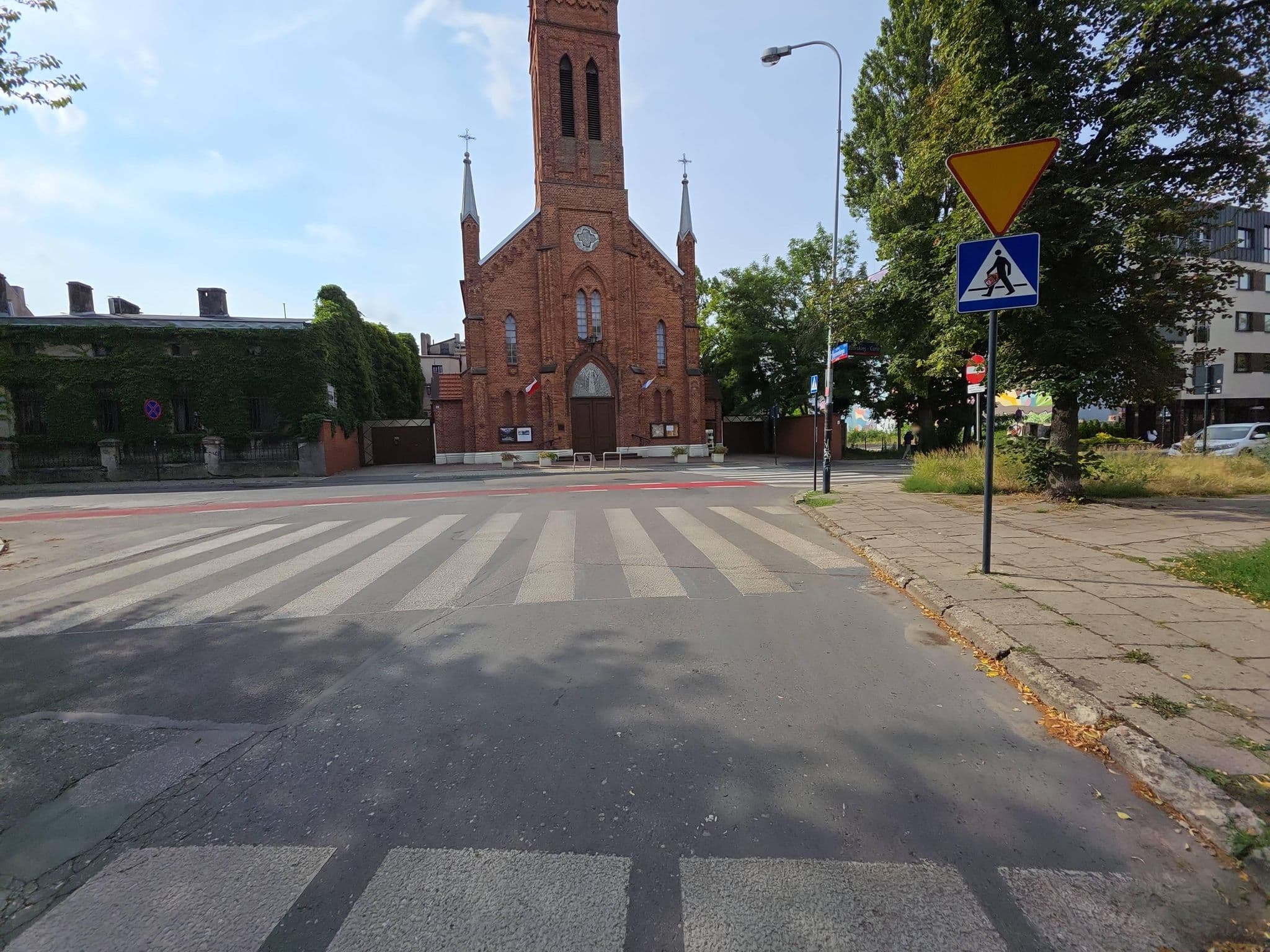 Street view near Drukarnia Apartments, Łódź