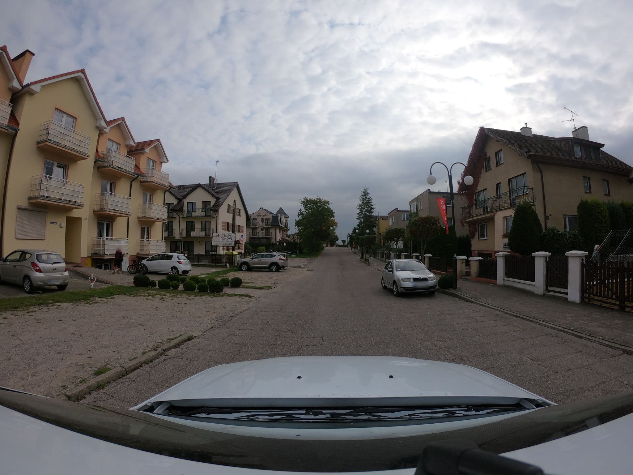 Street view near Alexander, Pobierowo