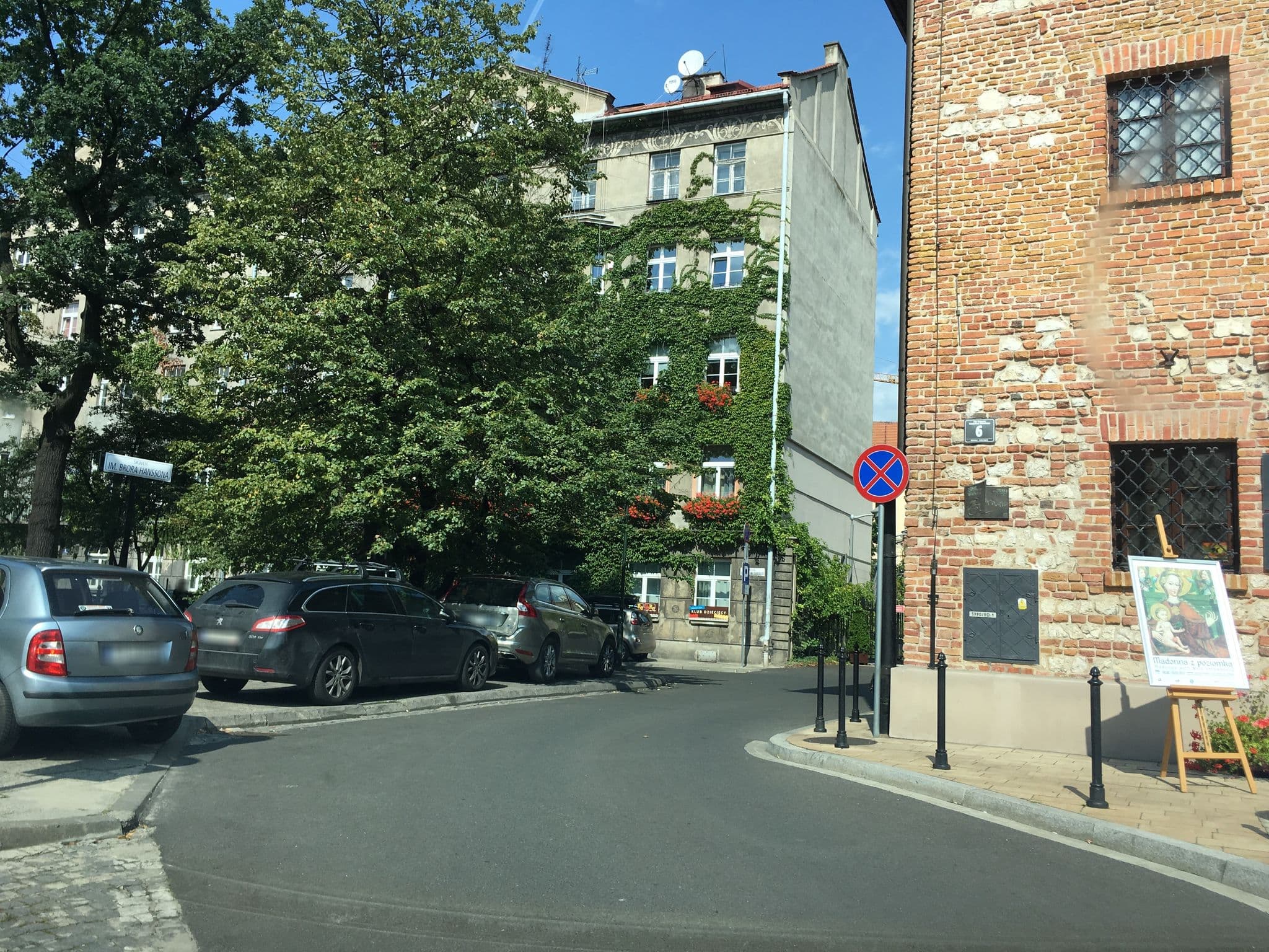 Street view near Pokoje gościnne, Kraków