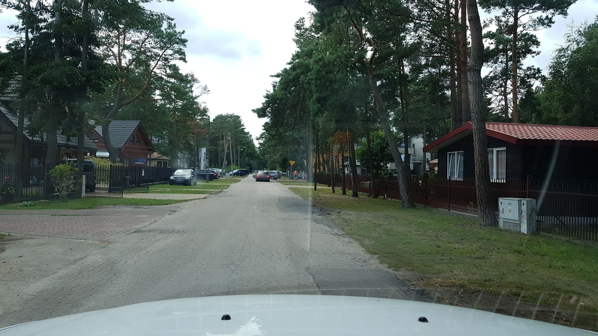 Street view near Pod Rekinem - domki na leśnej polanie, Pobierowo