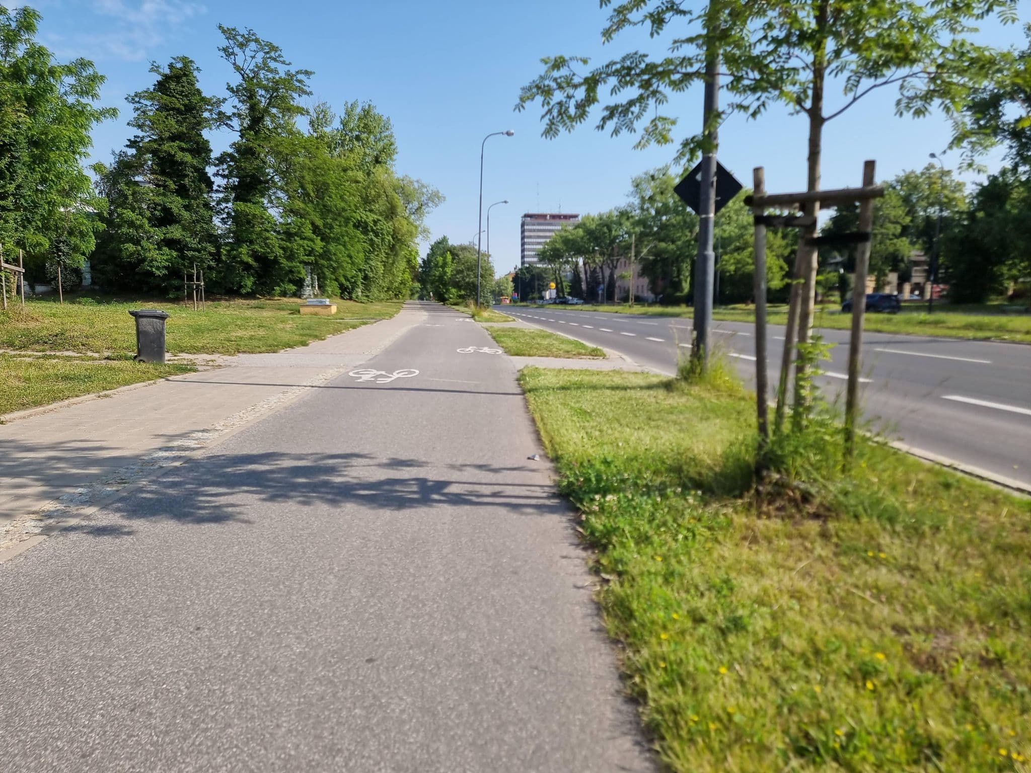 Street view near Alicja, Łódź