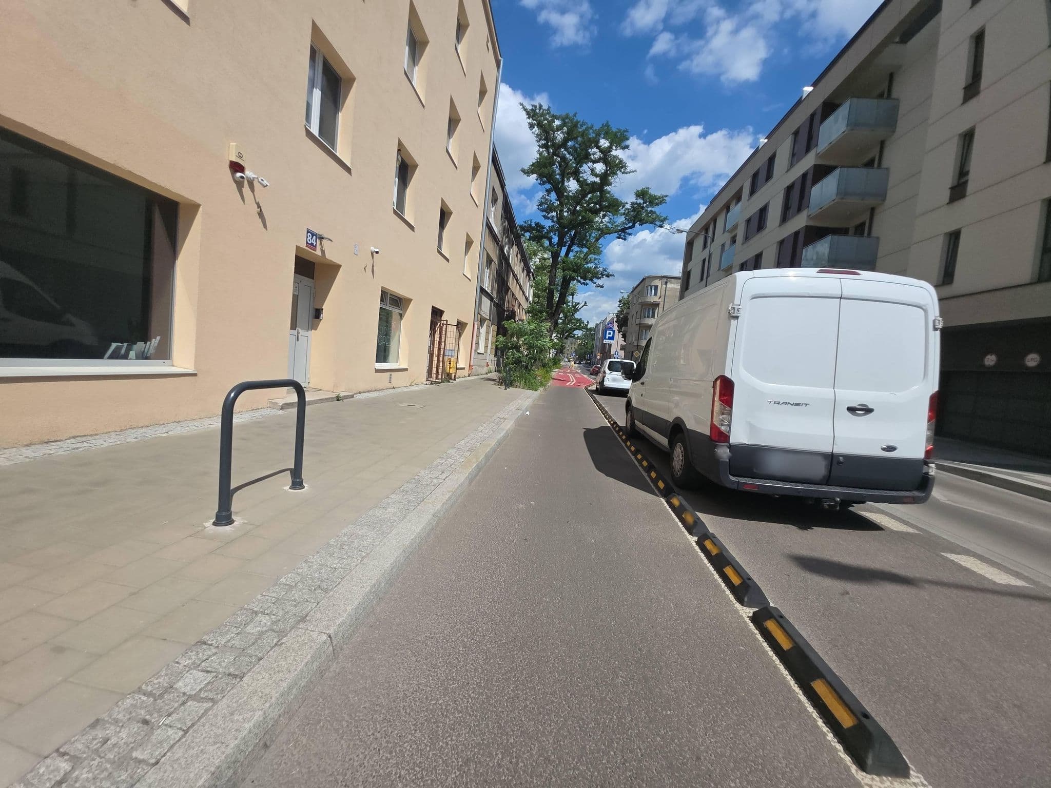 Street view near deLux1, Łódź