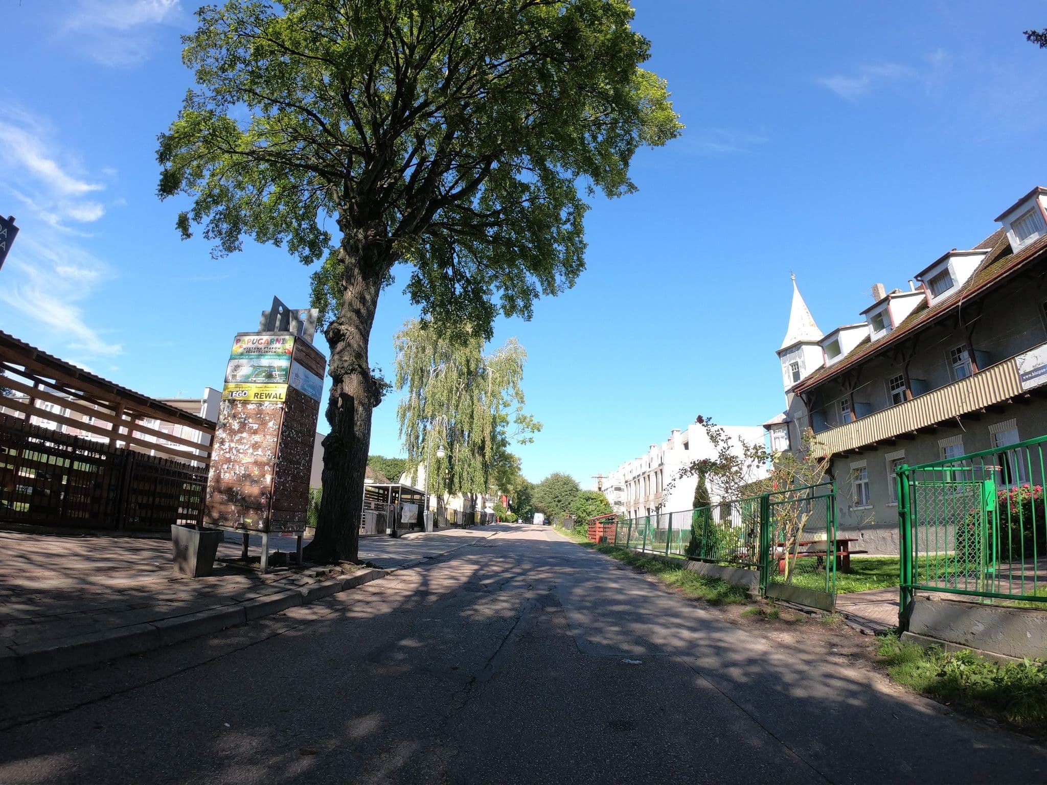 Street view near Hiszpan, Pobierowo