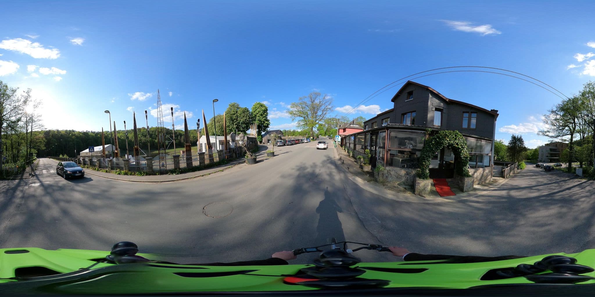 Street view near L'Auberge du Lac, Spa — © RRRz (CC BY-SA · Mapillary)