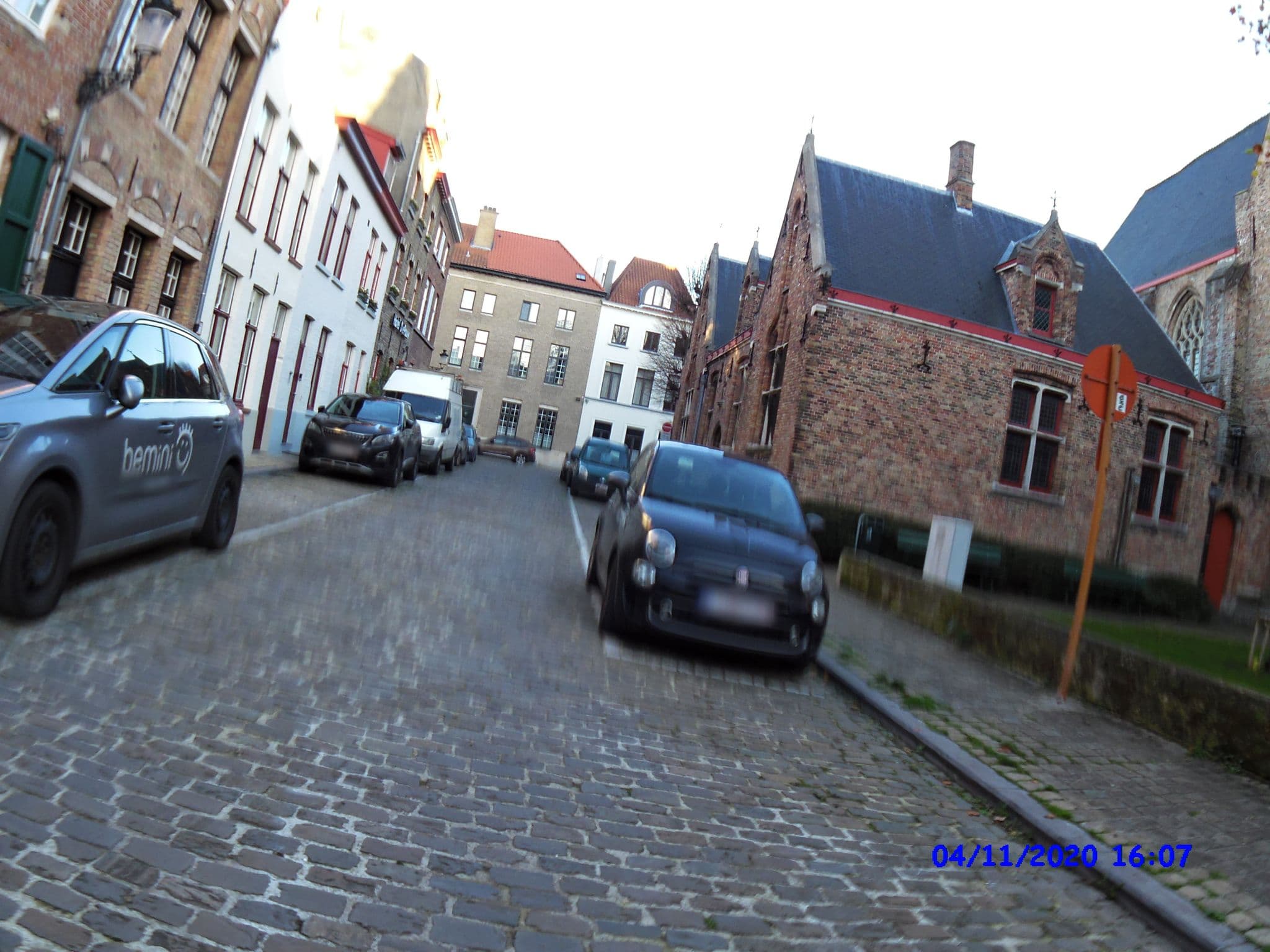 Street view near Hotel De Pauw, Brugge — © thierry1030 (CC BY-SA · Mapillary)