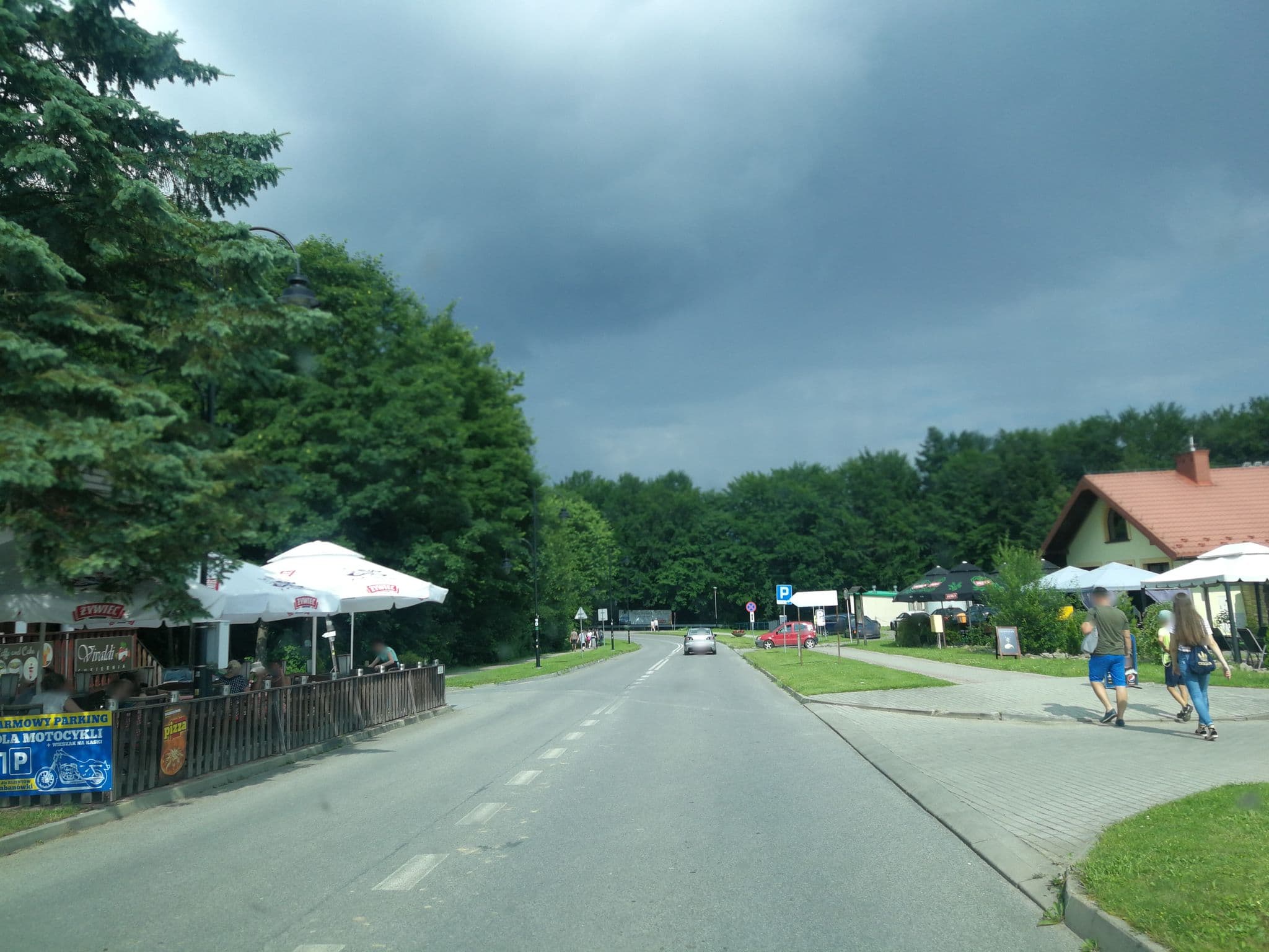 Street view near Bałabanówka Bed&Breakfast, Uherce Mineralne — © fundacja_geolife (CC BY-SA · Mapillary)