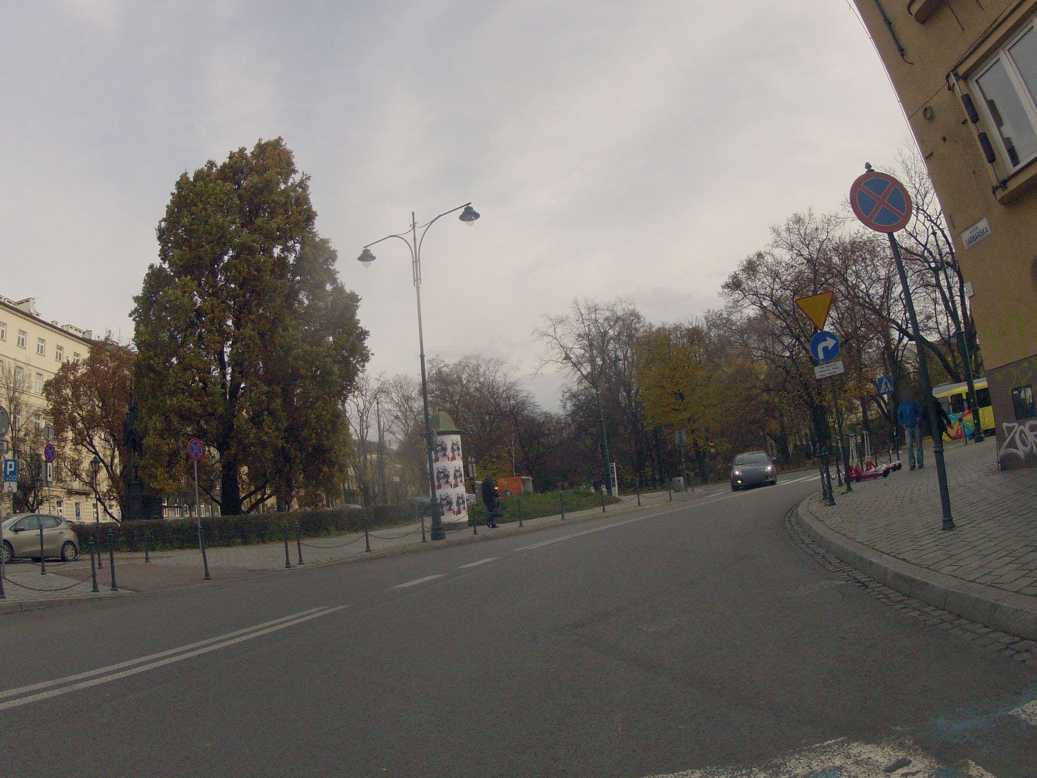 Street view near Words & Swords, Kraków