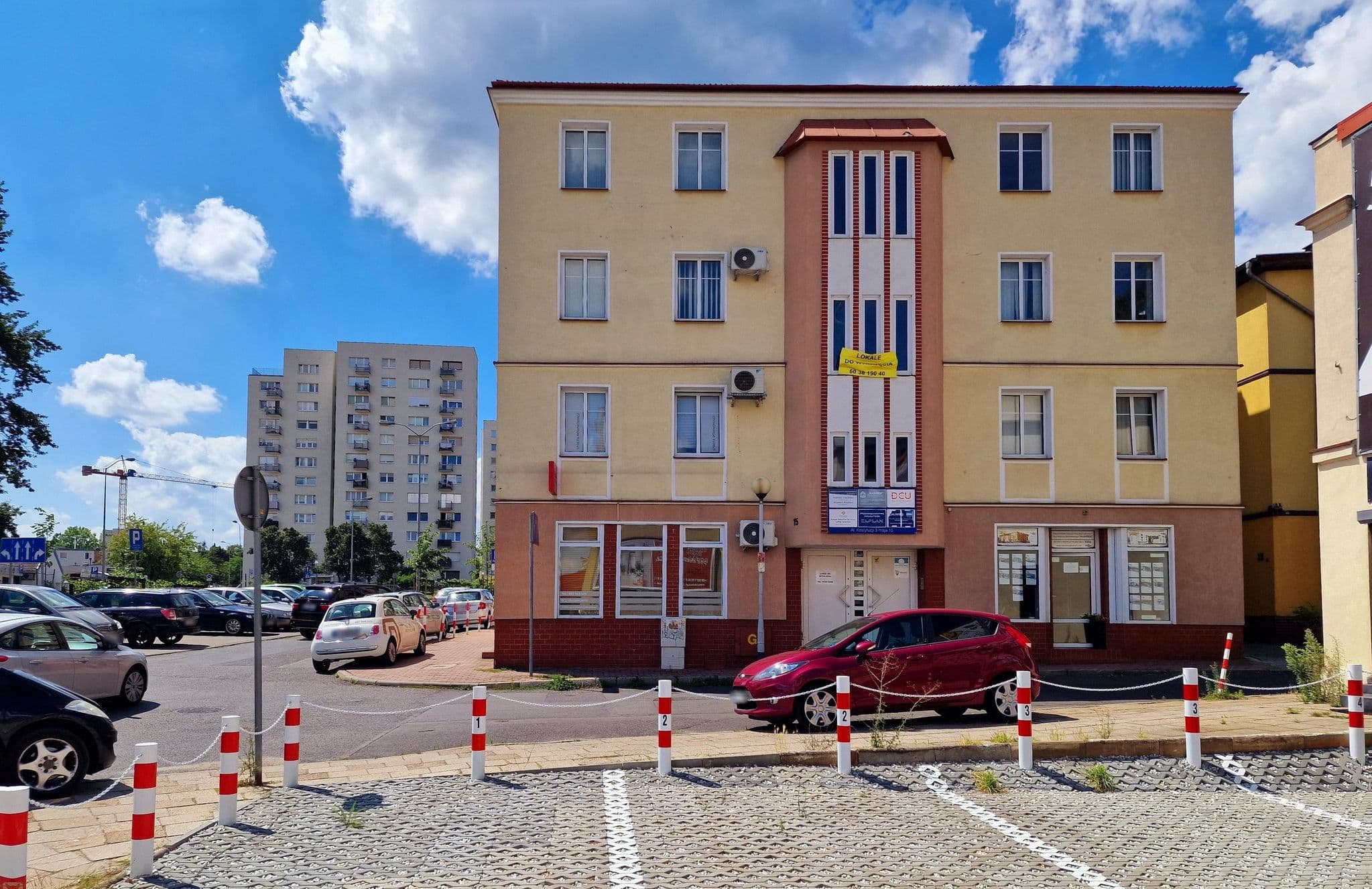 Street view near Hotel Luna, Zielona Góra — © km2bp (CC BY-SA · Mapillary)
