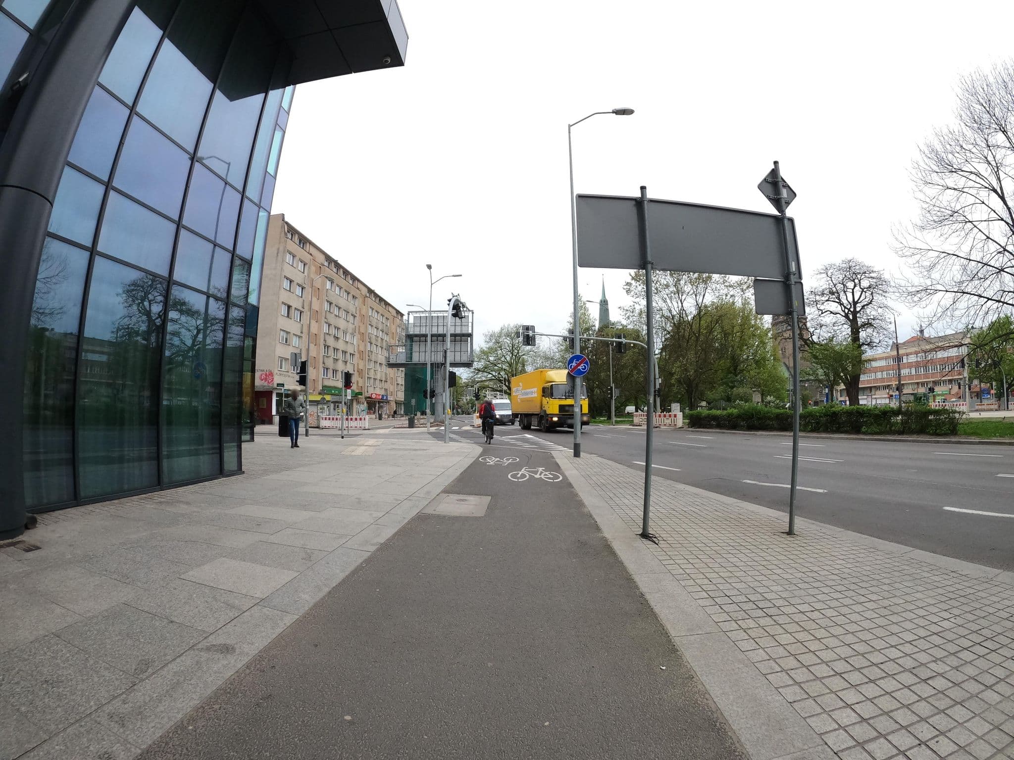 Street view near Moxy Szczecin City, Szczecin — © masterofnoroad (CC BY-SA · Mapillary)