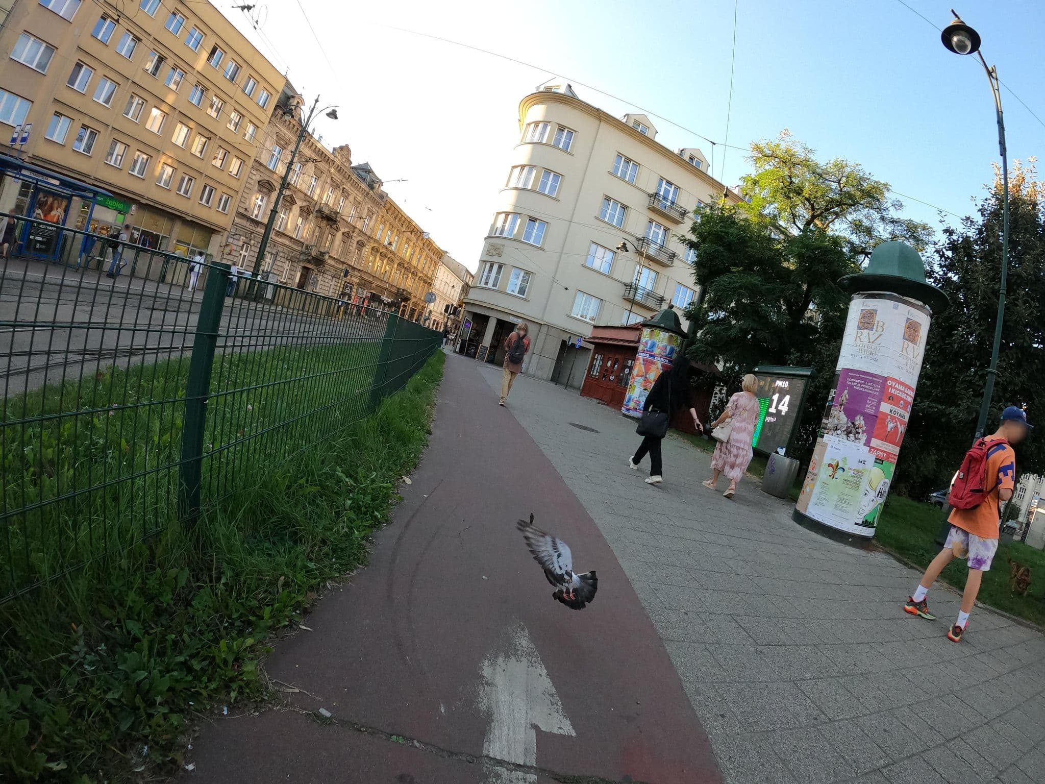 Street view near Daniel Griffin Aparthotel, Kraków