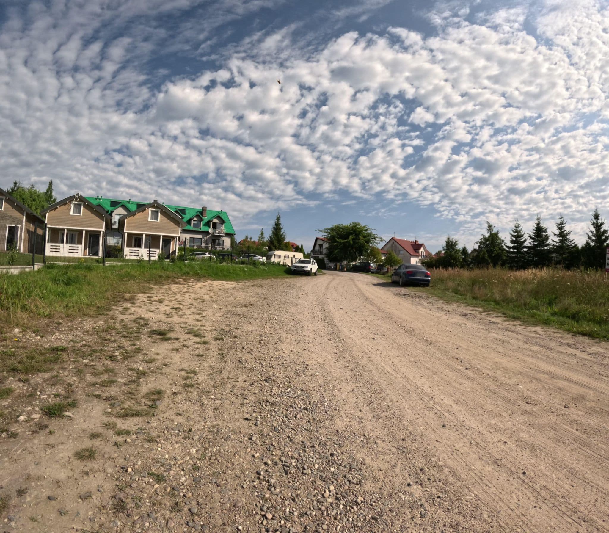 Street view near Torfu Sianożęty, Ustronie Morskie