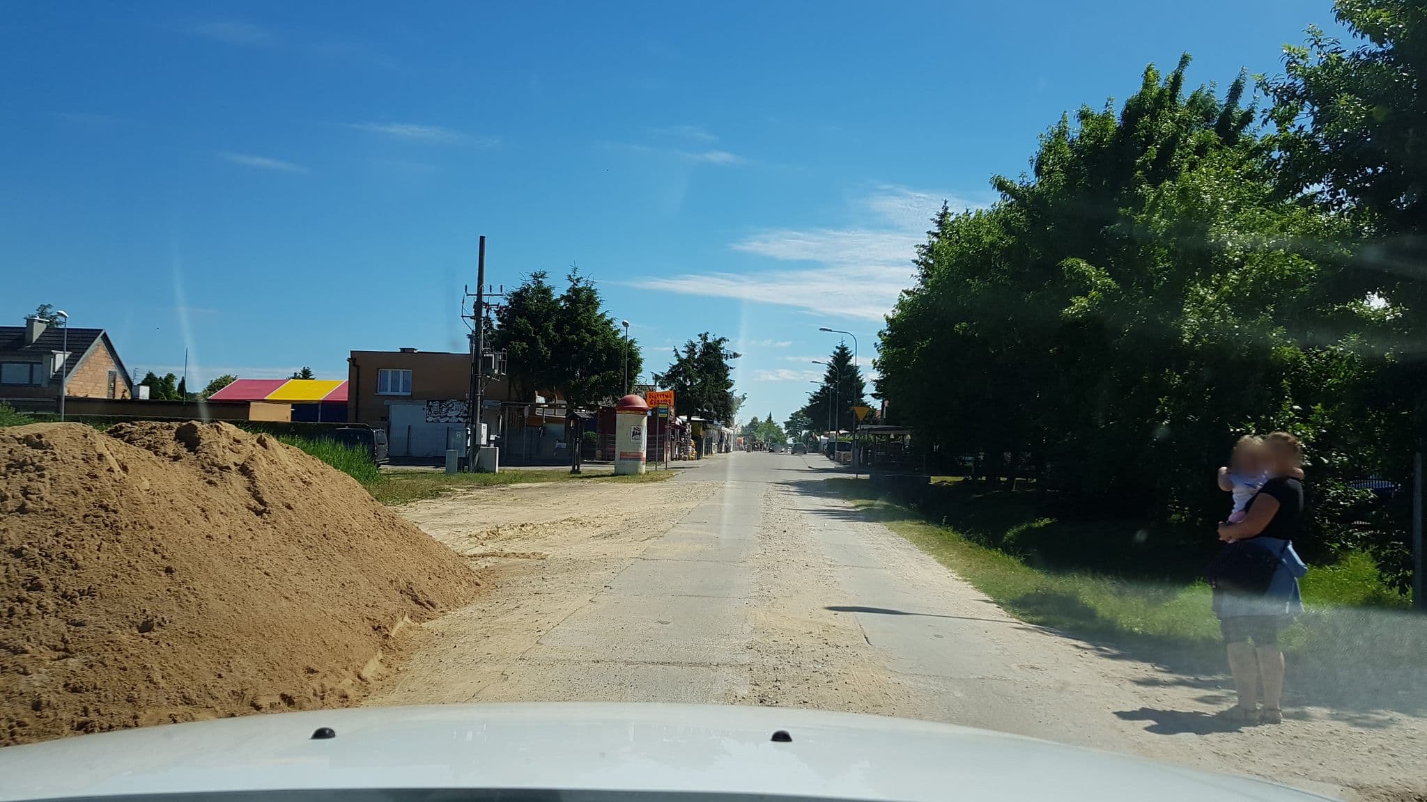 Street view near Bursztynowa Przystań, Grzybowo
