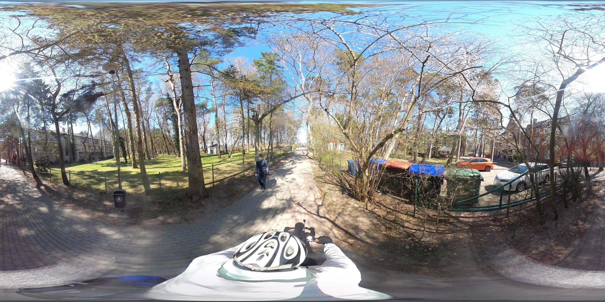 Street view near Dworzysko, Ustronie Morskie — © Ameba (CC BY-SA · Mapillary)