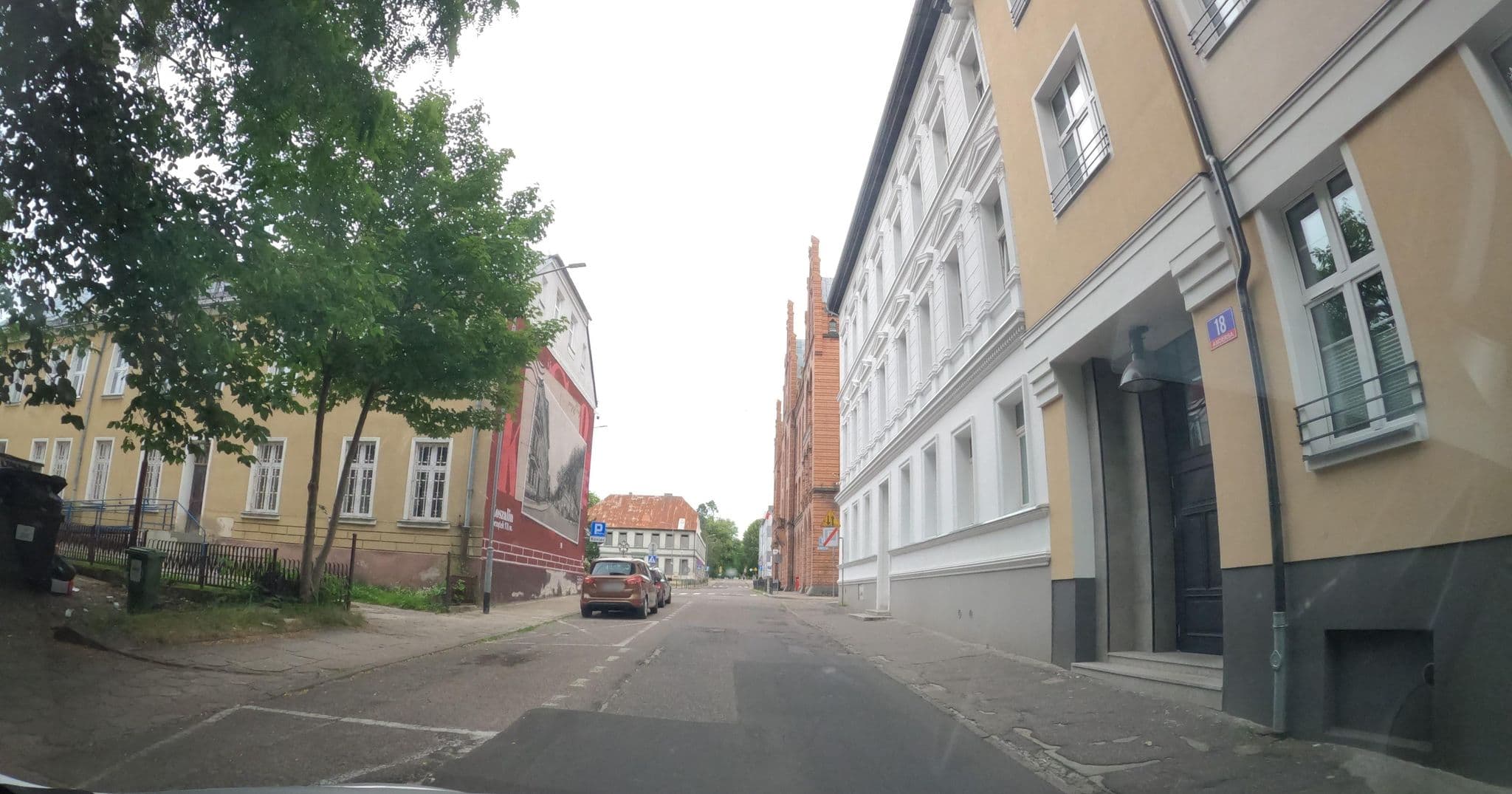 Street view near Stara Drukarnia Aparthotel, Koszalin — © masterofnoroad (CC BY-SA · Mapillary)