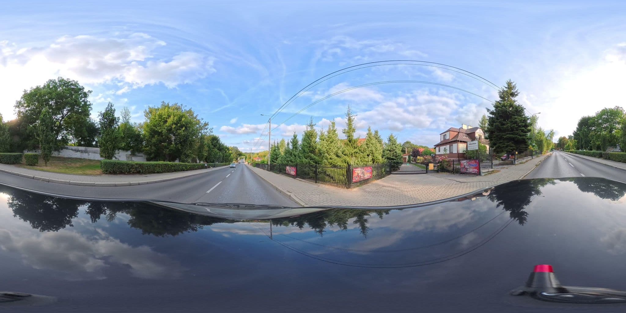 Street view near Willa Milonga, Sandomierz — © David177 (CC BY-SA · Mapillary)