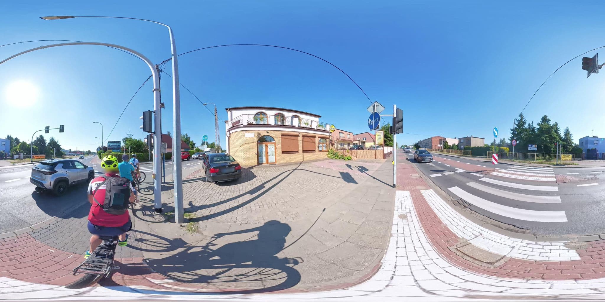 Street view near Noclegi Irena, Gniezno — © Mik1900 (CC BY-SA · Mapillary)