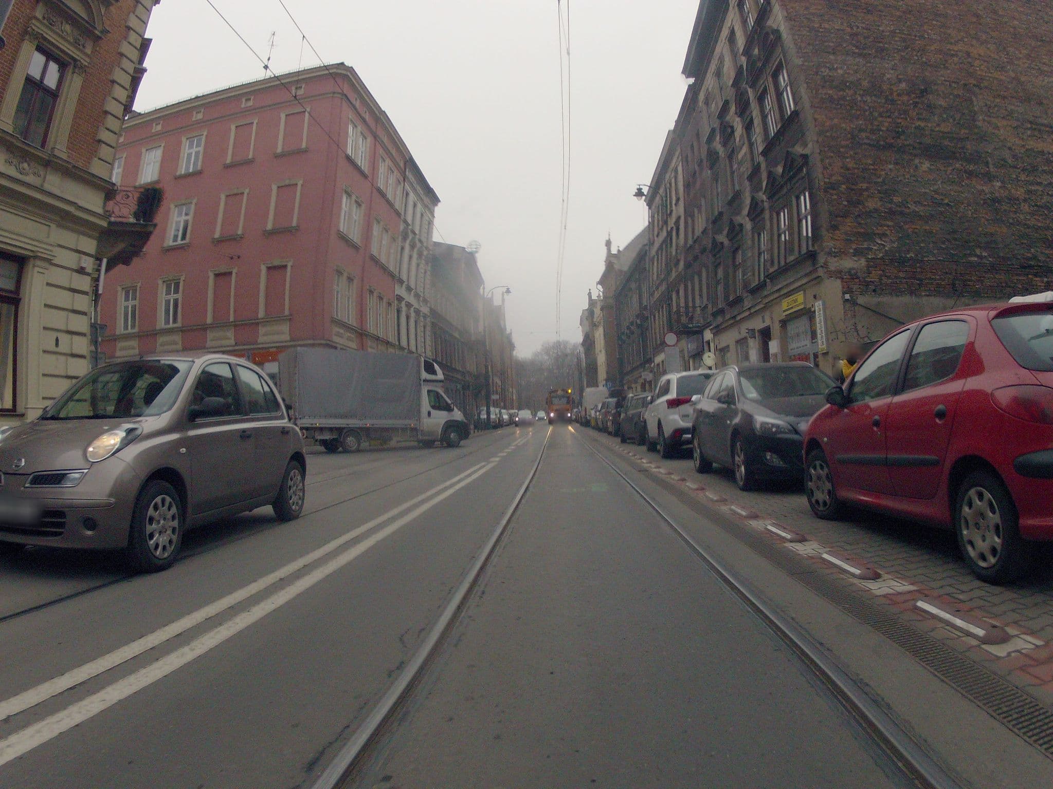 Street view near Muse Apartments & Spa, Kraków — © ekeshkekesh (CC BY-SA · Mapillary)