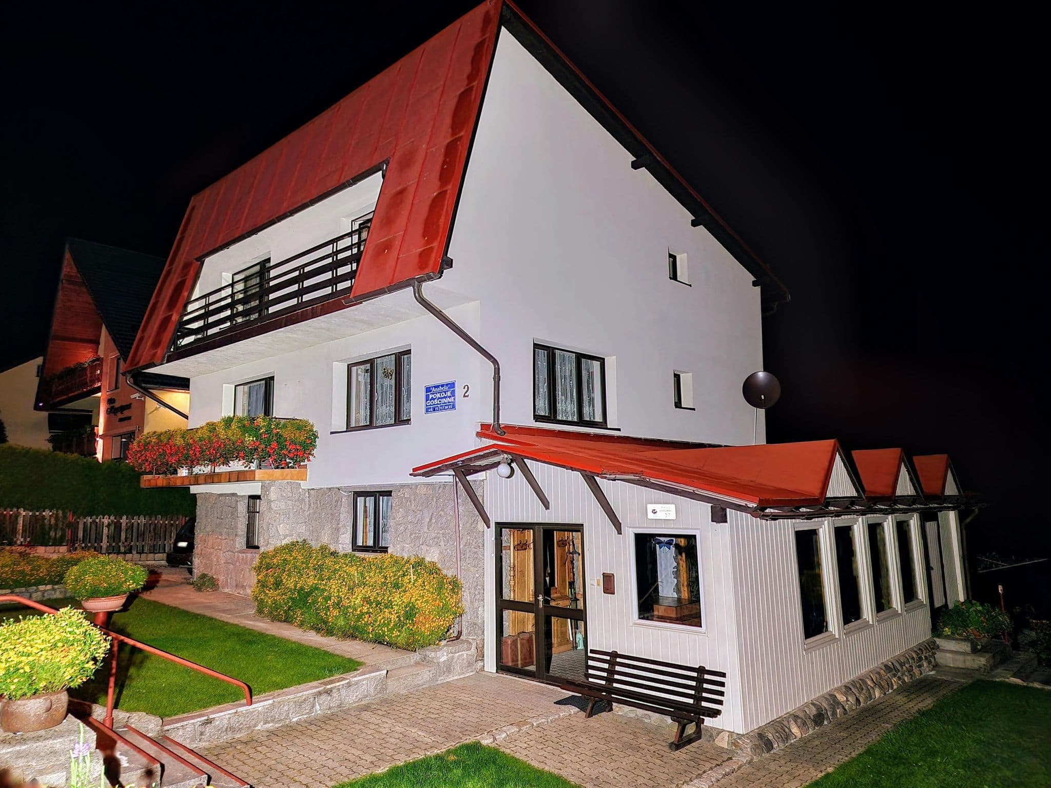 Street view near Pensjonat Krystyna, Szklarska Poręba