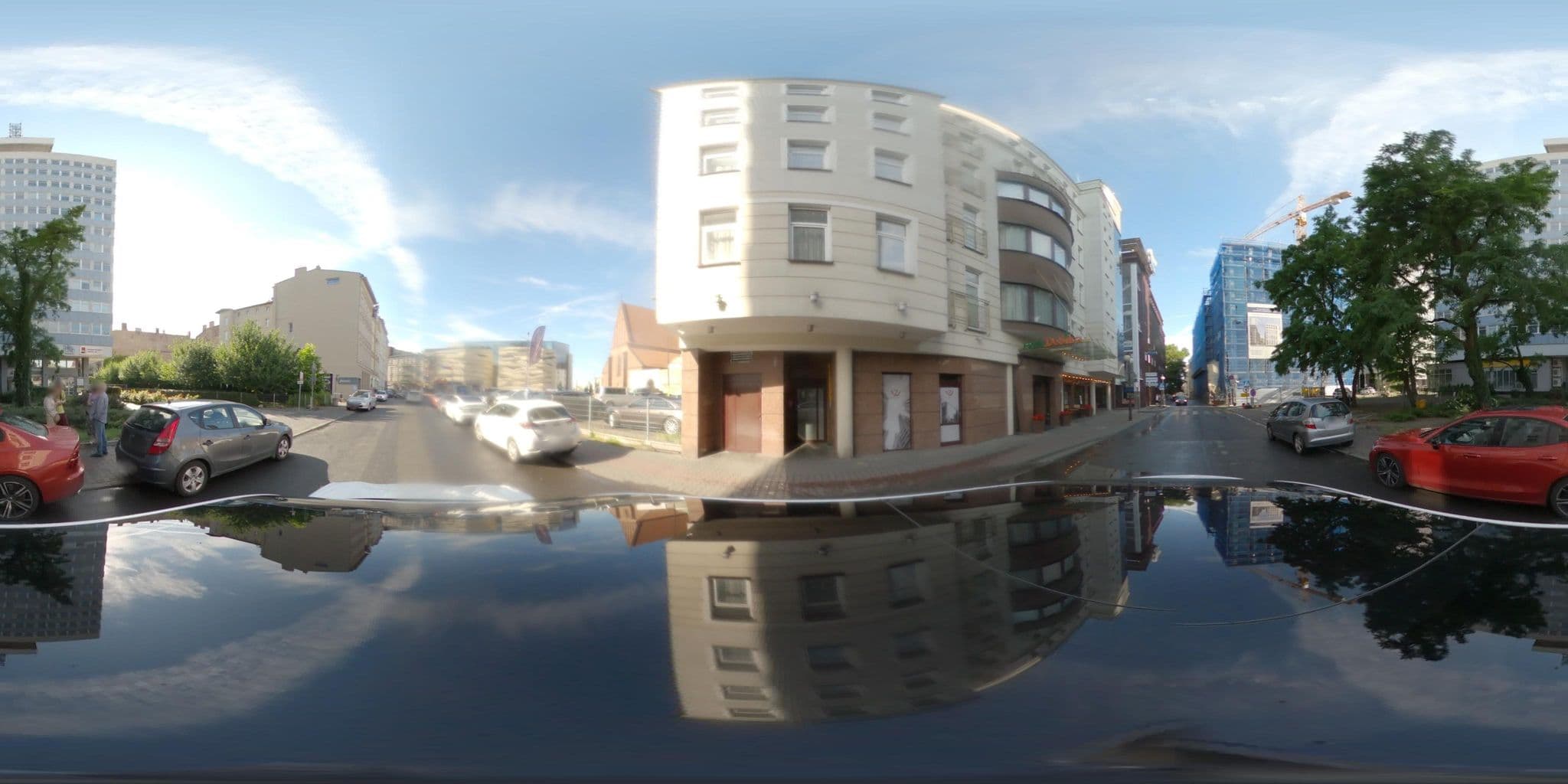 Street view near DeSilva Premium Poznań, Poznań — © Fixtor (CC BY-SA · Mapillary)
