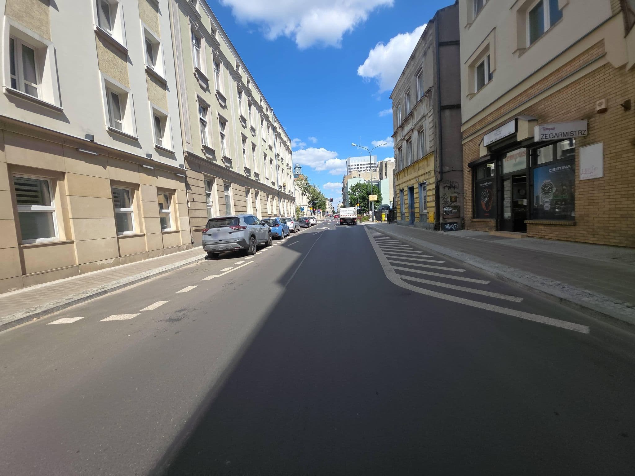 Street view near Szkolne Schronisko Młodzieżowe w Łodzi, Łódź