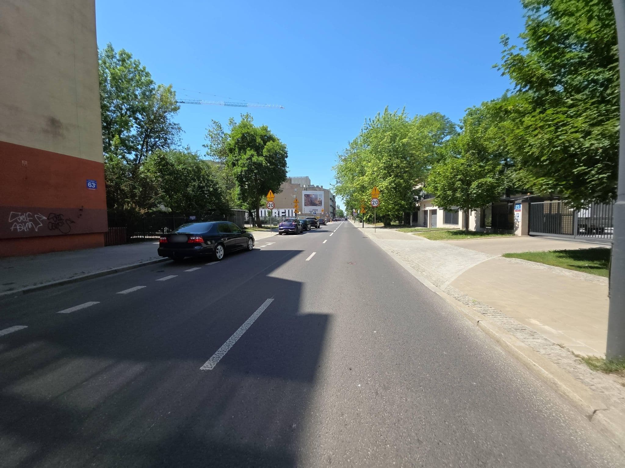 Street view near Q Apart Jaracza, Łódź