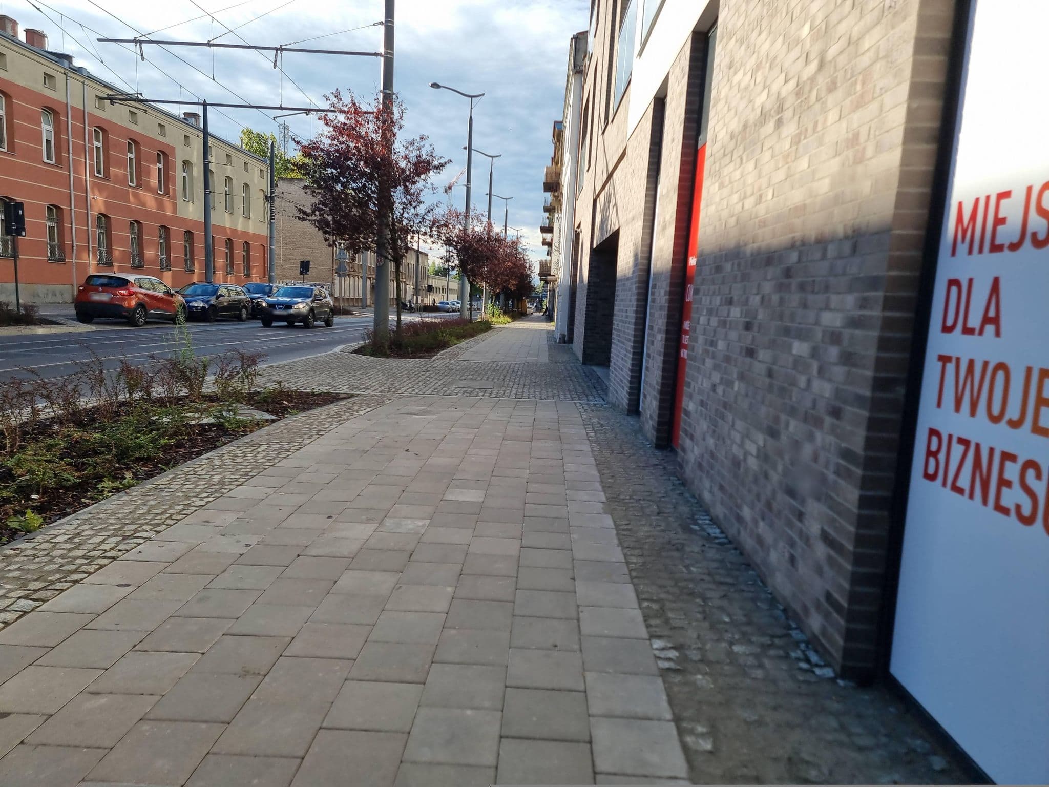 Street view near Willa Masoneria, Łódź — © bartb (CC BY-SA · Mapillary)