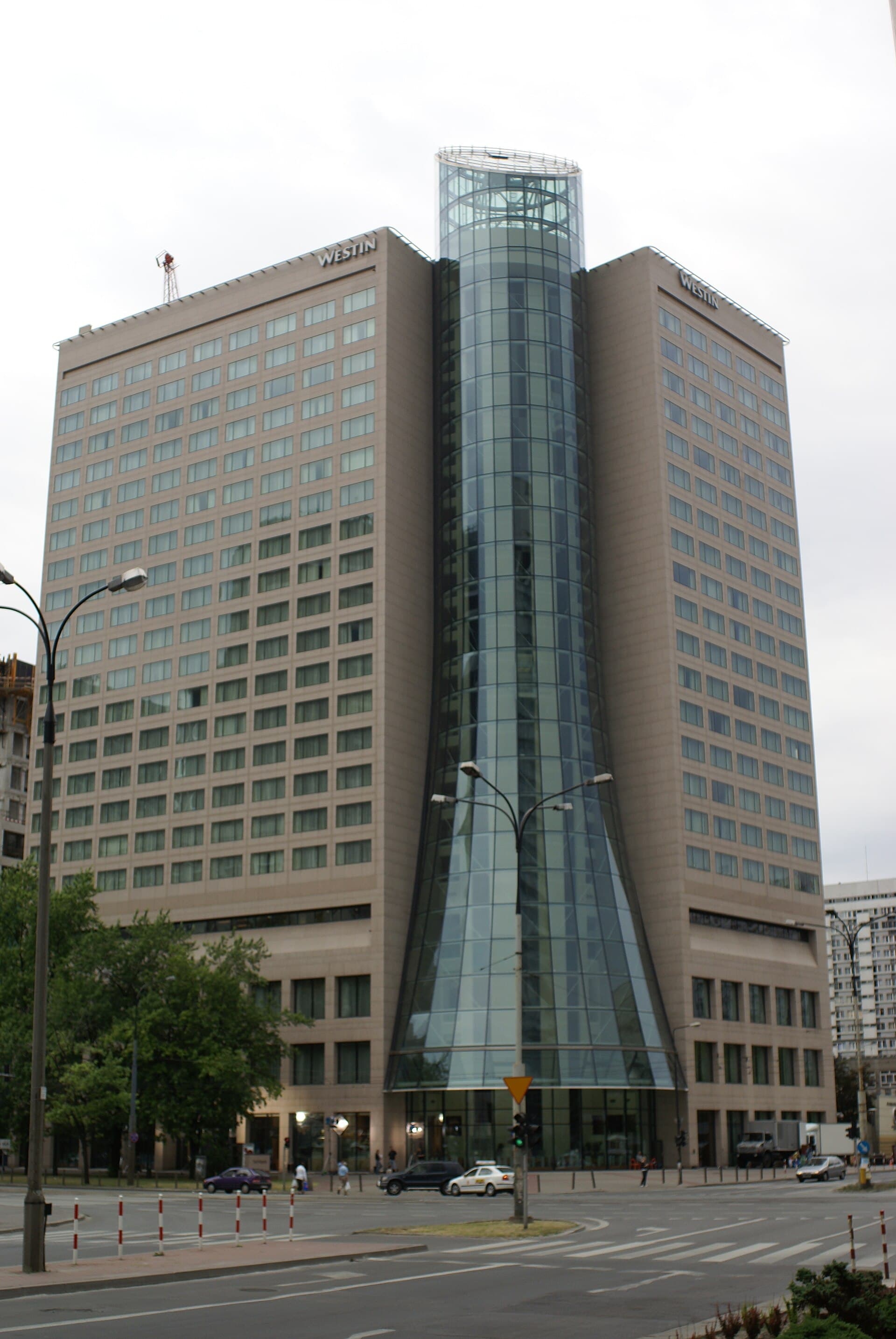 The Westin Warsaw (via Wikimedia Commons, CC BY-SA 4.0)