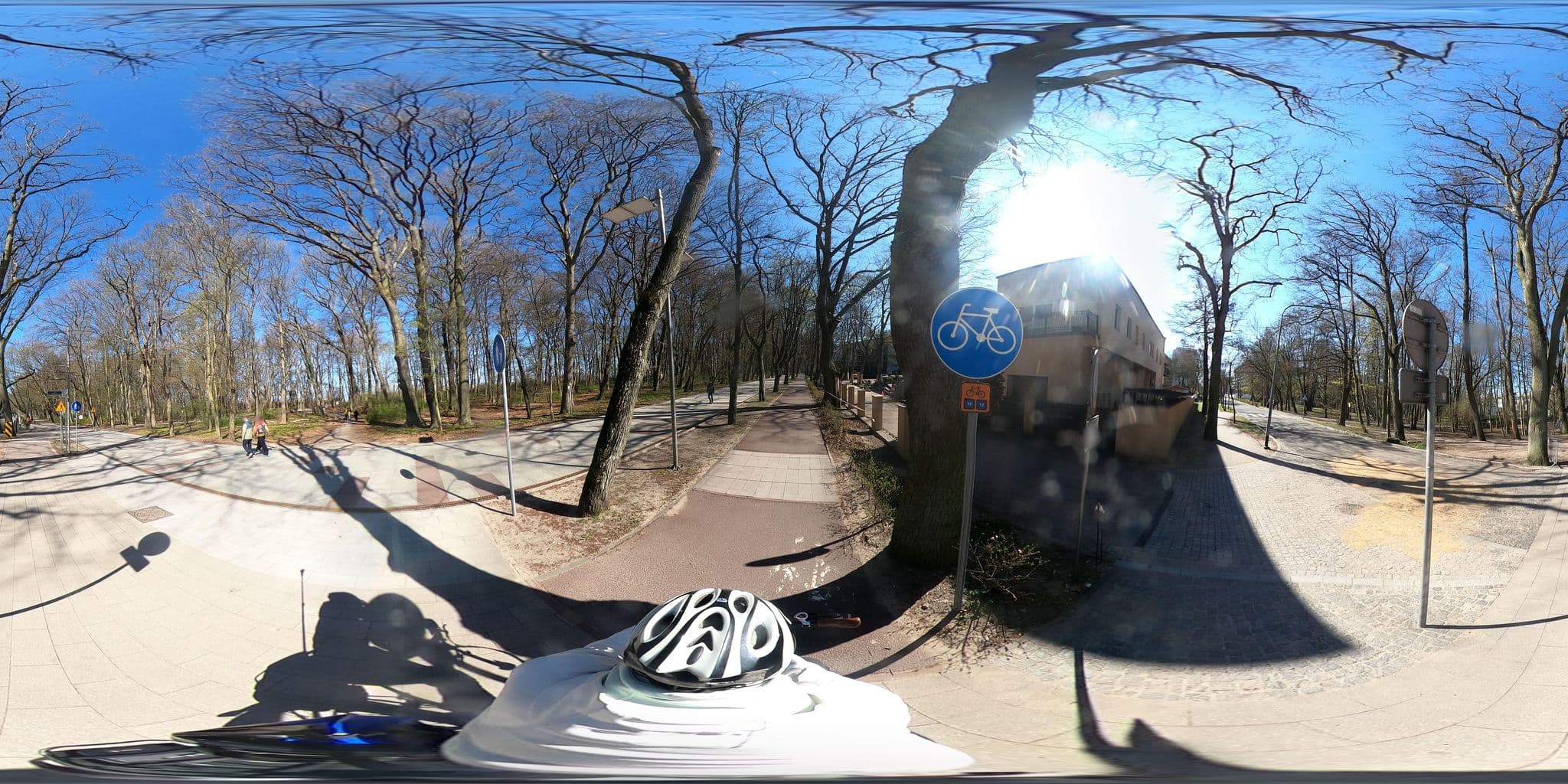 Street view near Sanatorium Wistom, Kołobrzeg — © Ameba (CC BY-SA · Mapillary)