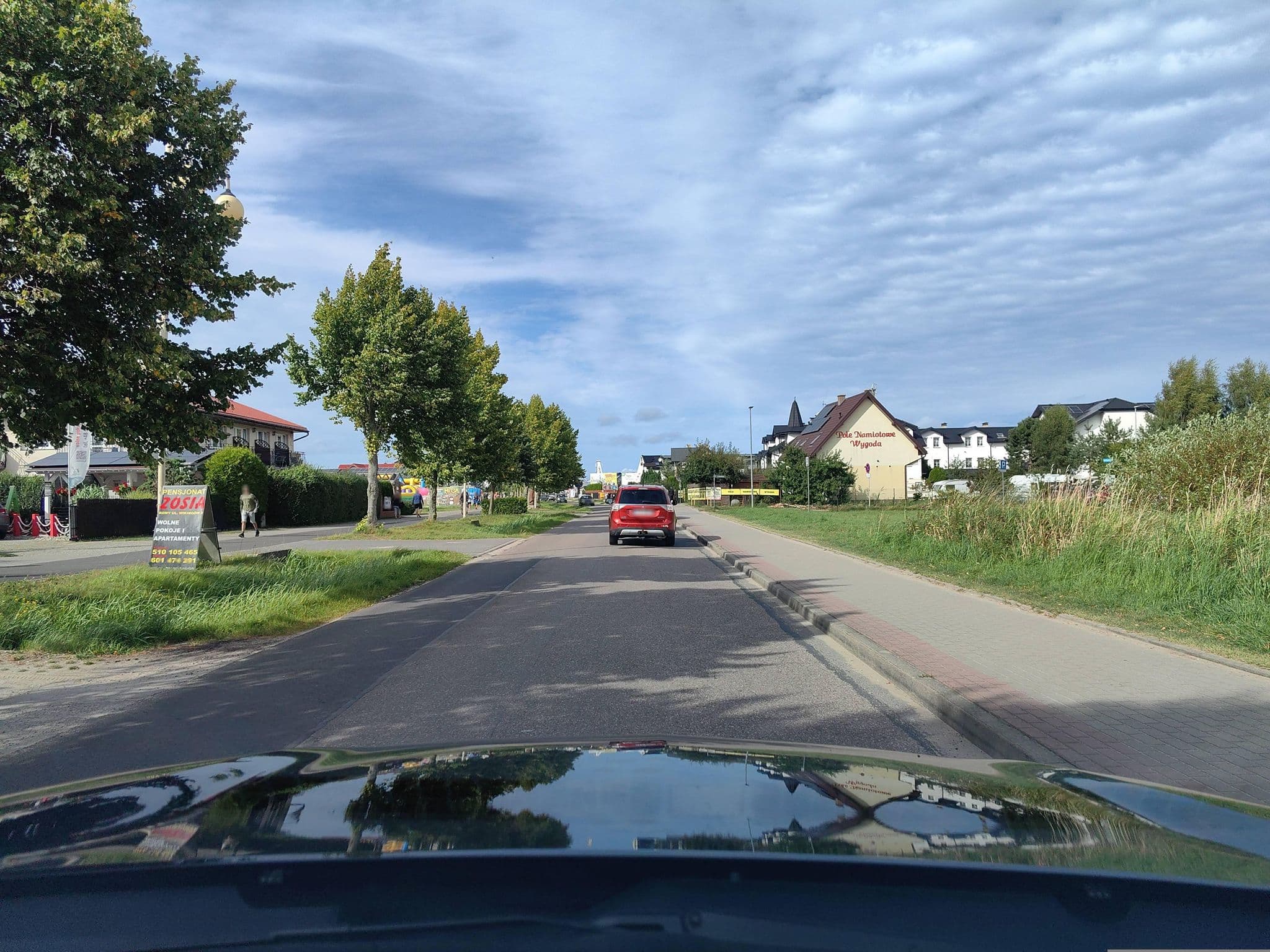 Street view near Flaming, Ustka