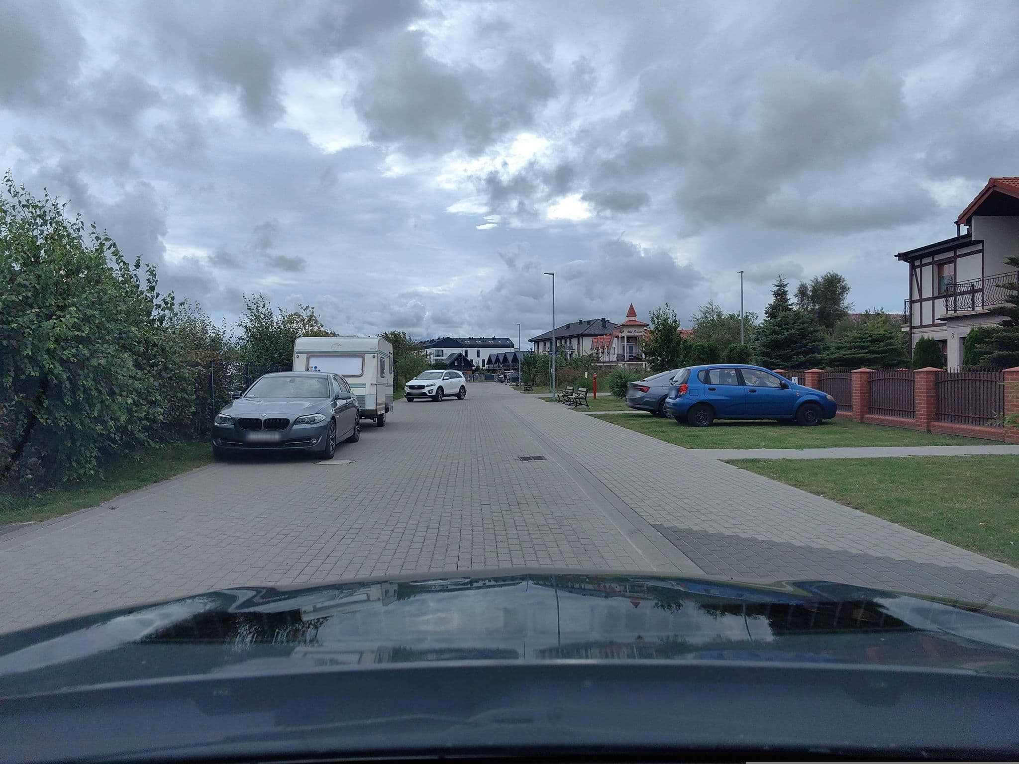 Street view near Mierzeja, Ustka