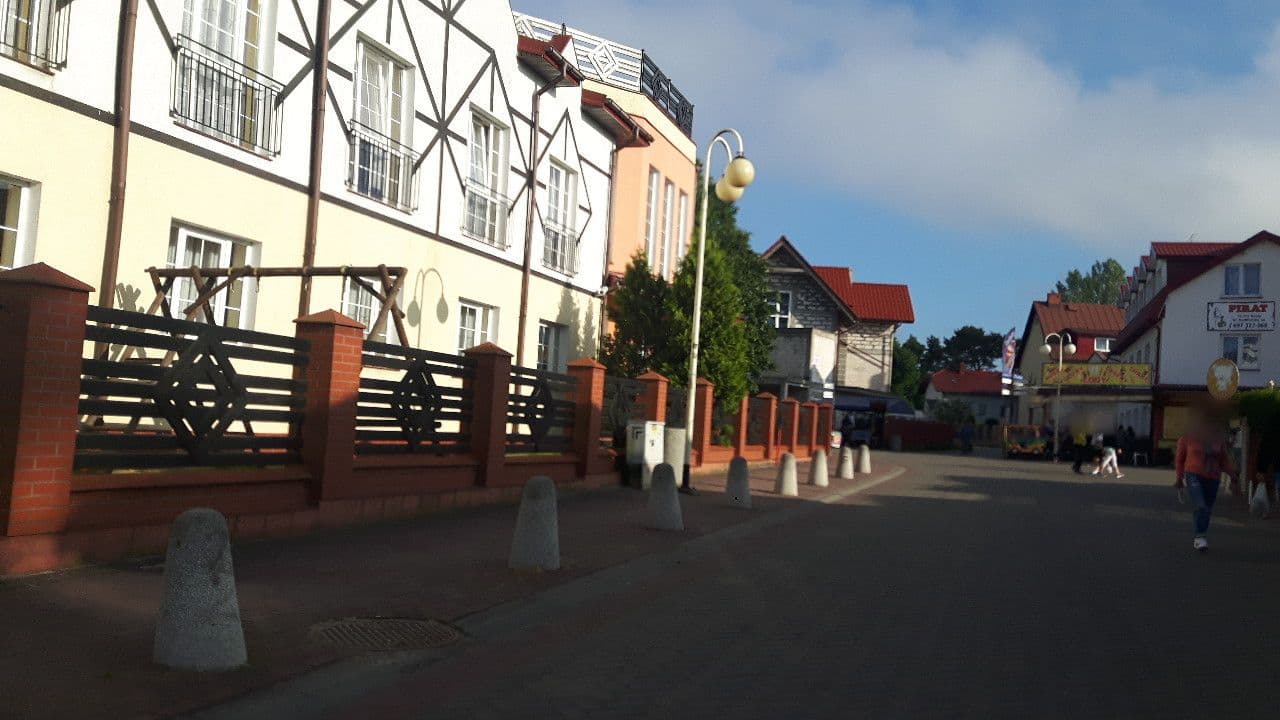 Street view near Scala, Ustka