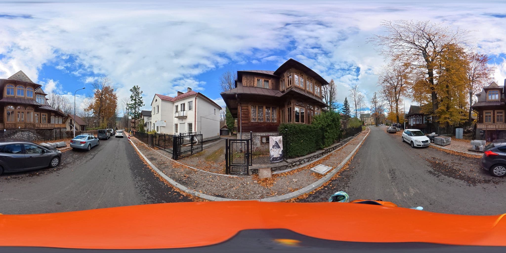 Street view near Willa Ostoja, Zakopane