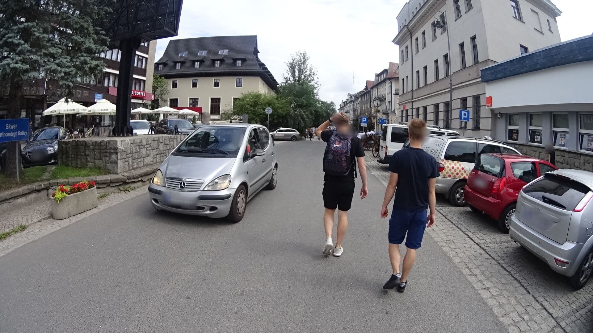 Street view near Hotel Gromada, Zakopane
