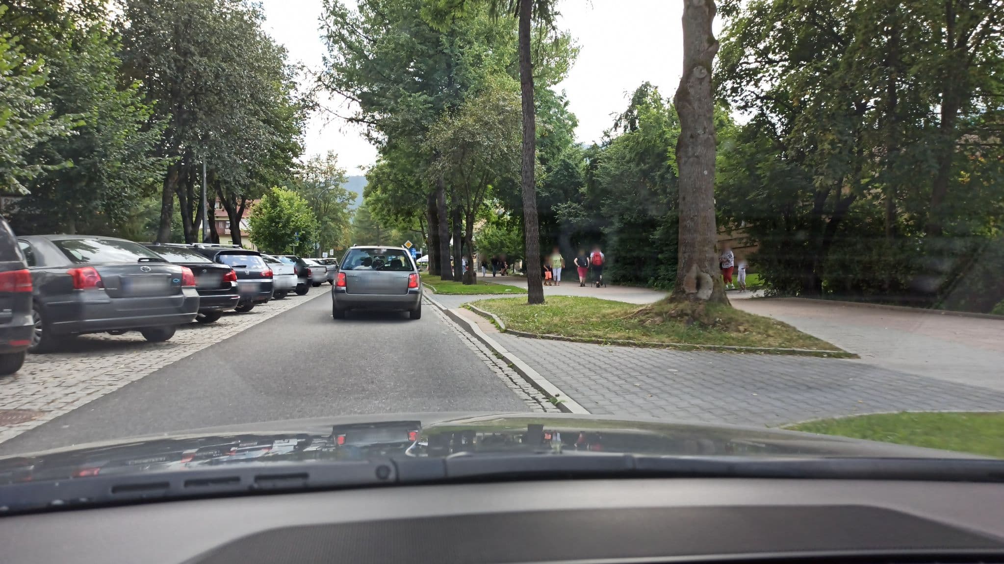 Street view near Pensjonat Tuberoza, Zakopane