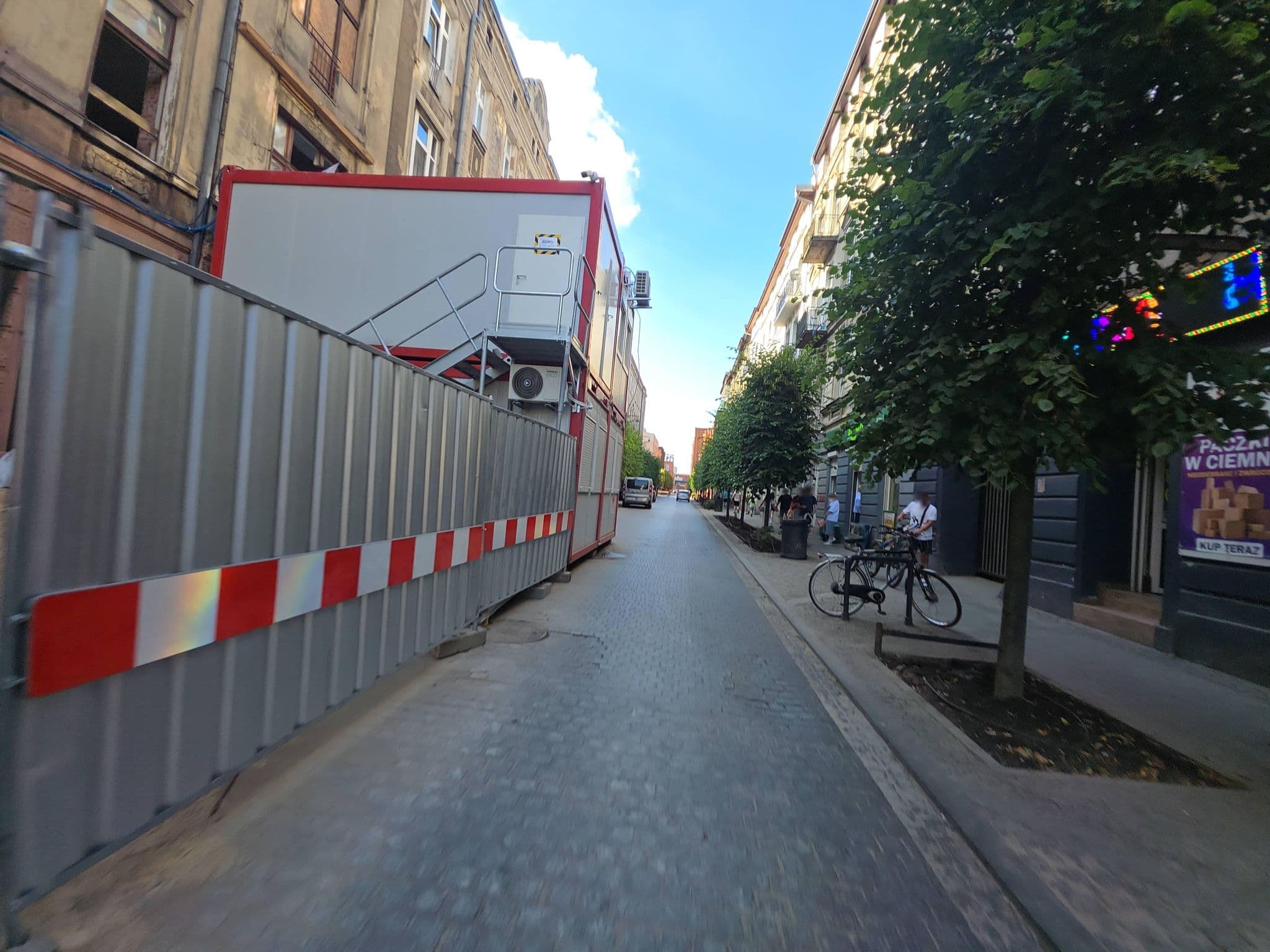 Street view near Hostel Łódź, Łódź