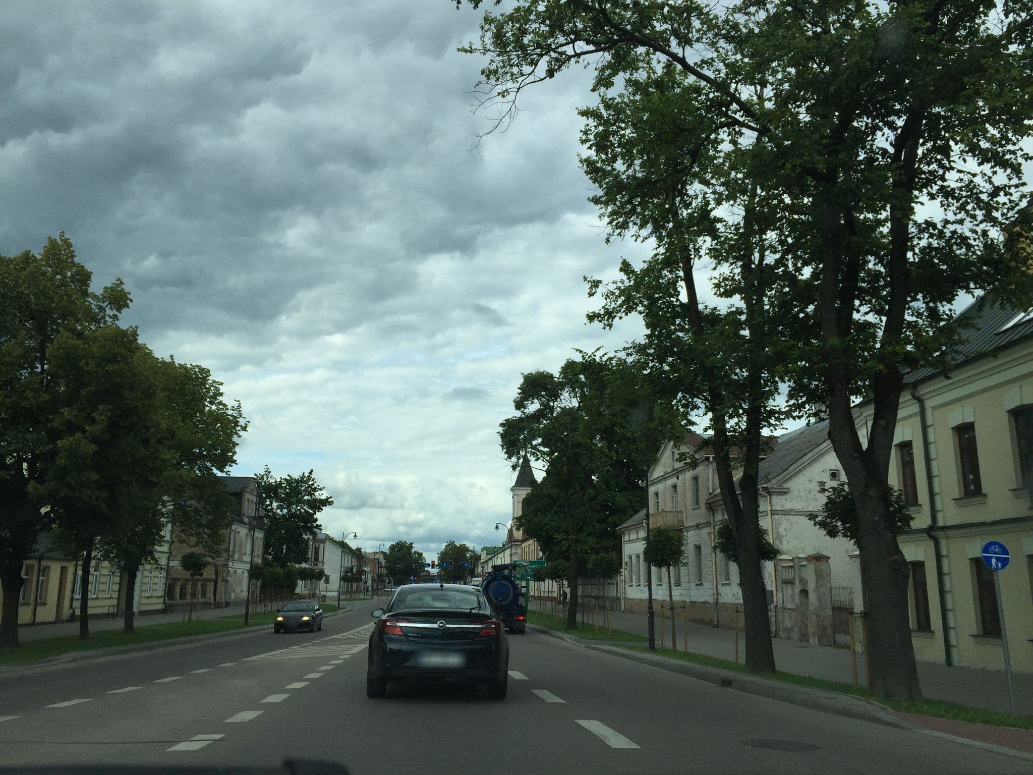 Street view near Akvilon, Suwałki — © richlv (CC BY-SA · Mapillary)