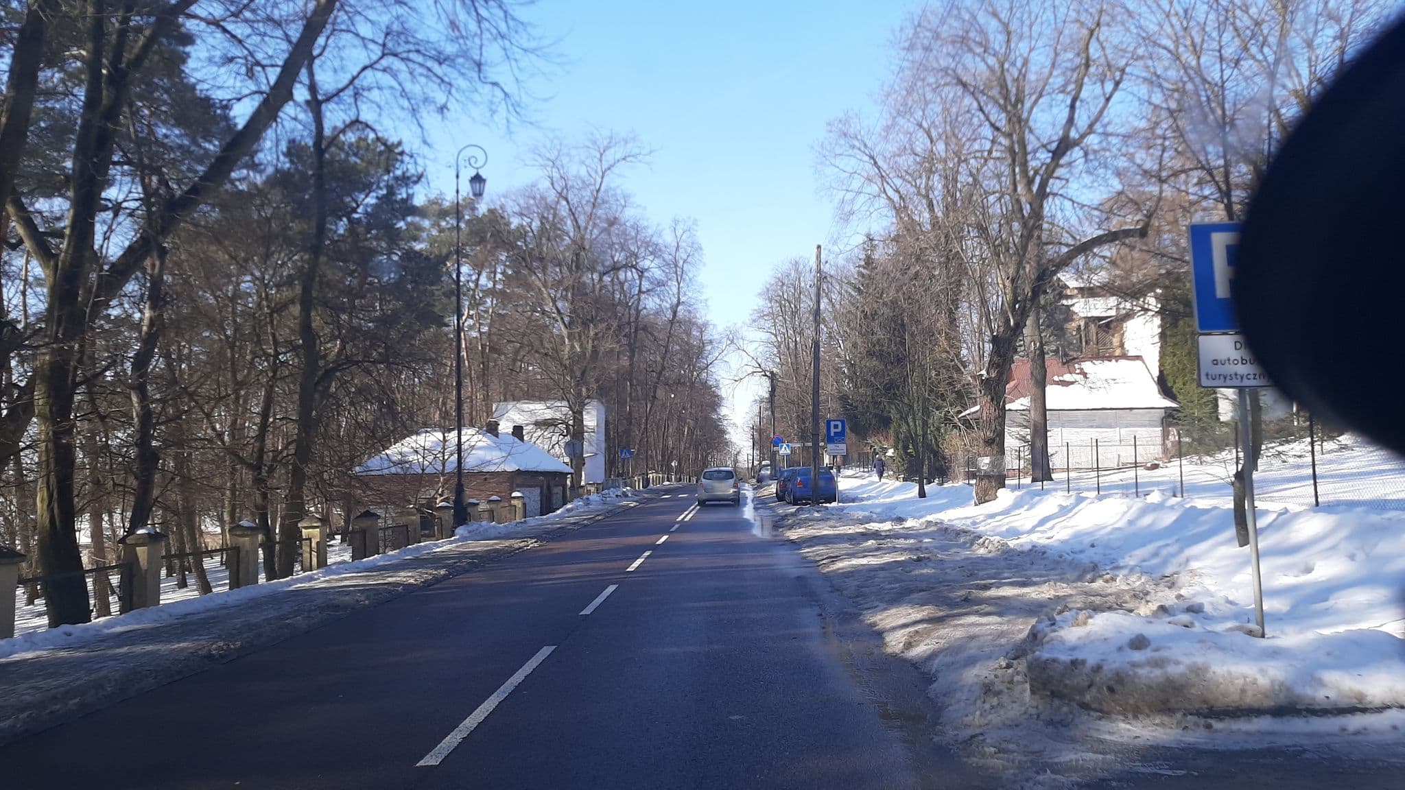 Street view near Willa Olimpia, Nałęczów — © GiulianoMarcocelli (CC BY-SA · Mapillary)