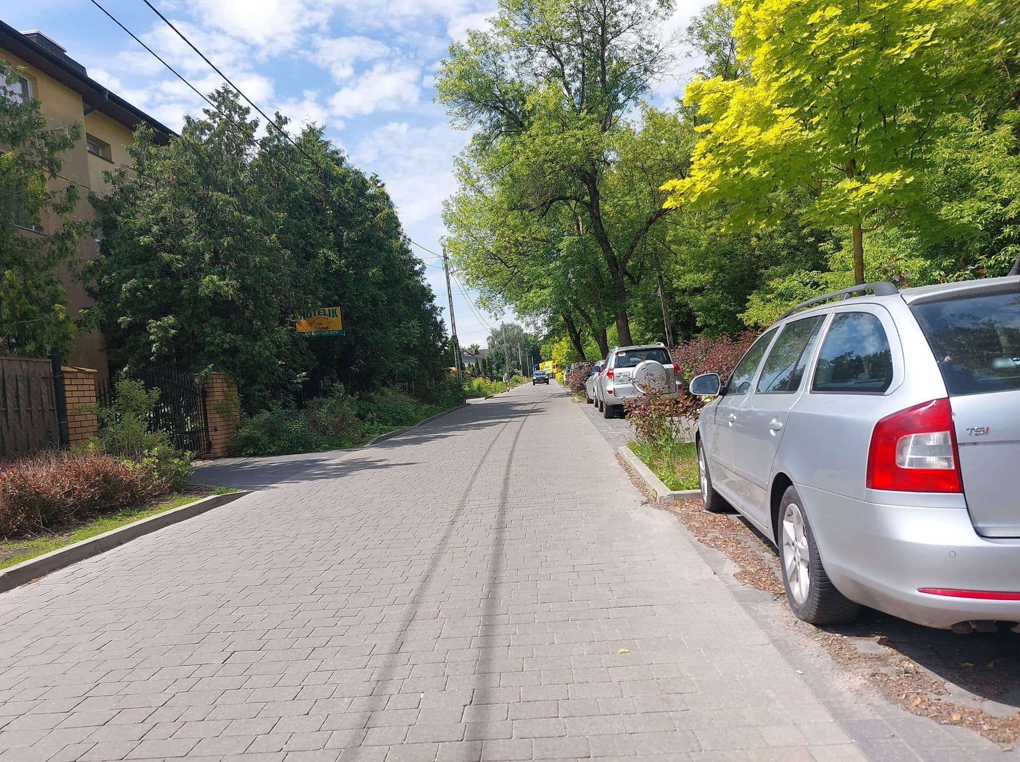Street view near Hotelik na Zdrowiu, Łódź