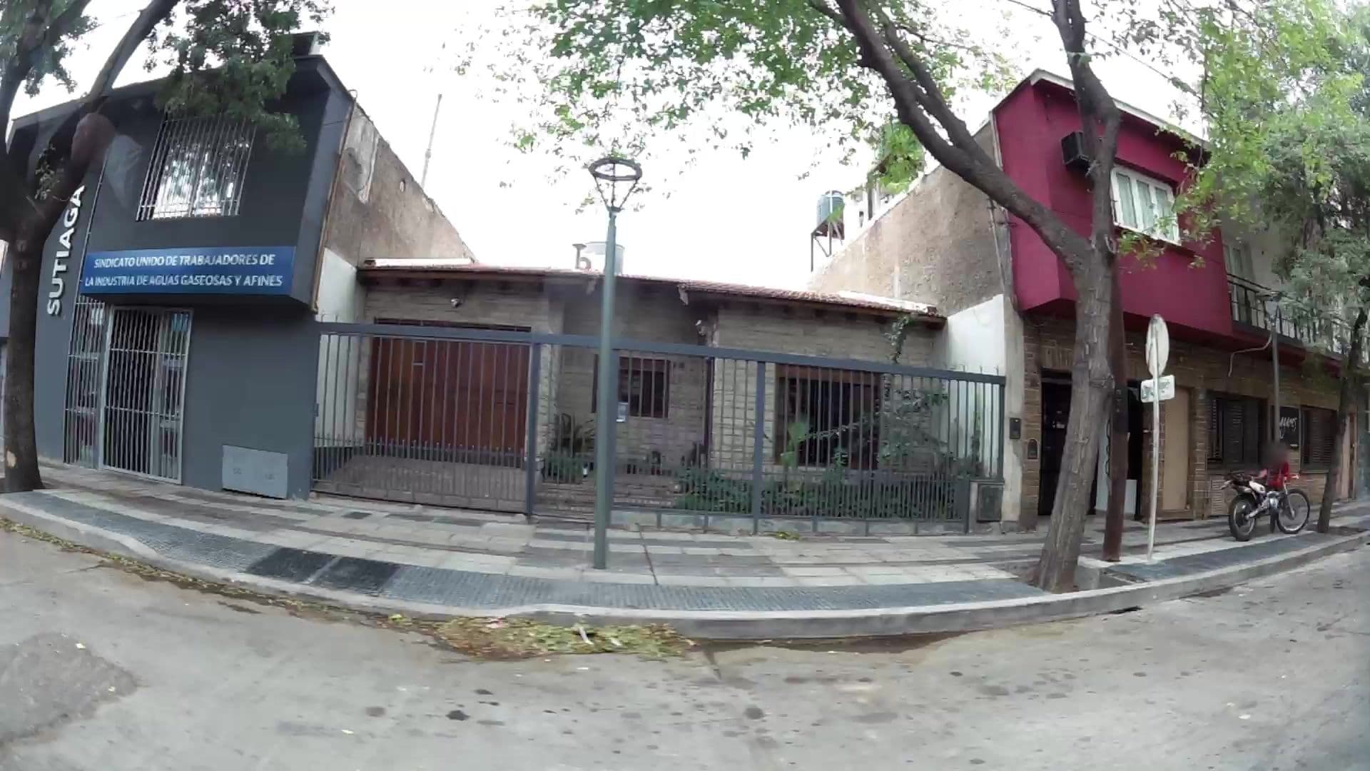Street view near Hostel Lagares, Mendoza