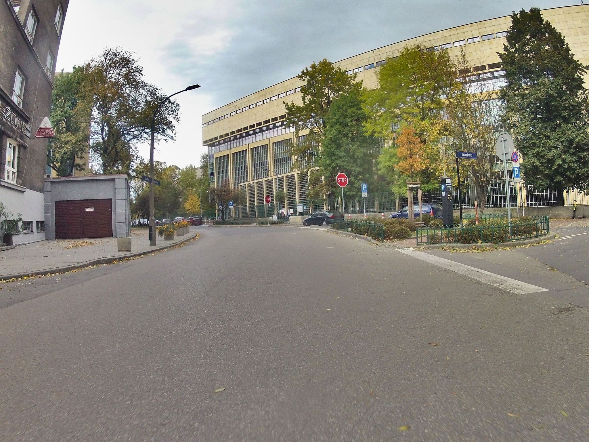 Street view near PTSM Oleandry, Kraków