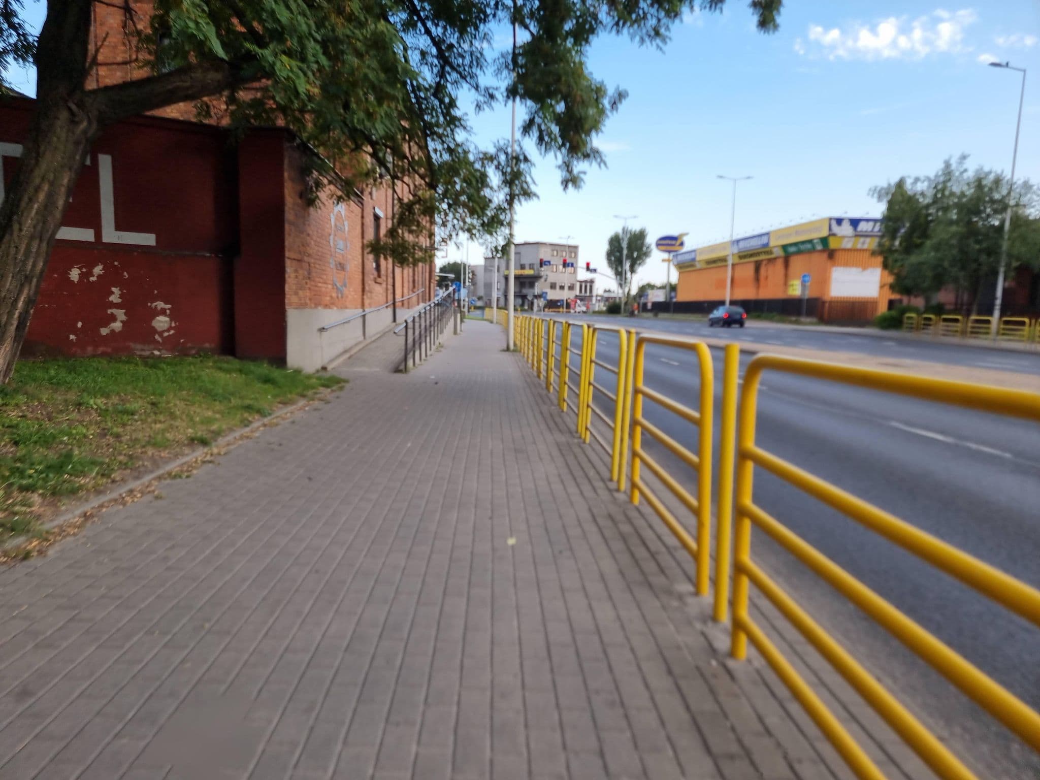 Street view near Hostel Fabryka, Włocławek — © bartb (CC BY-SA · Mapillary)