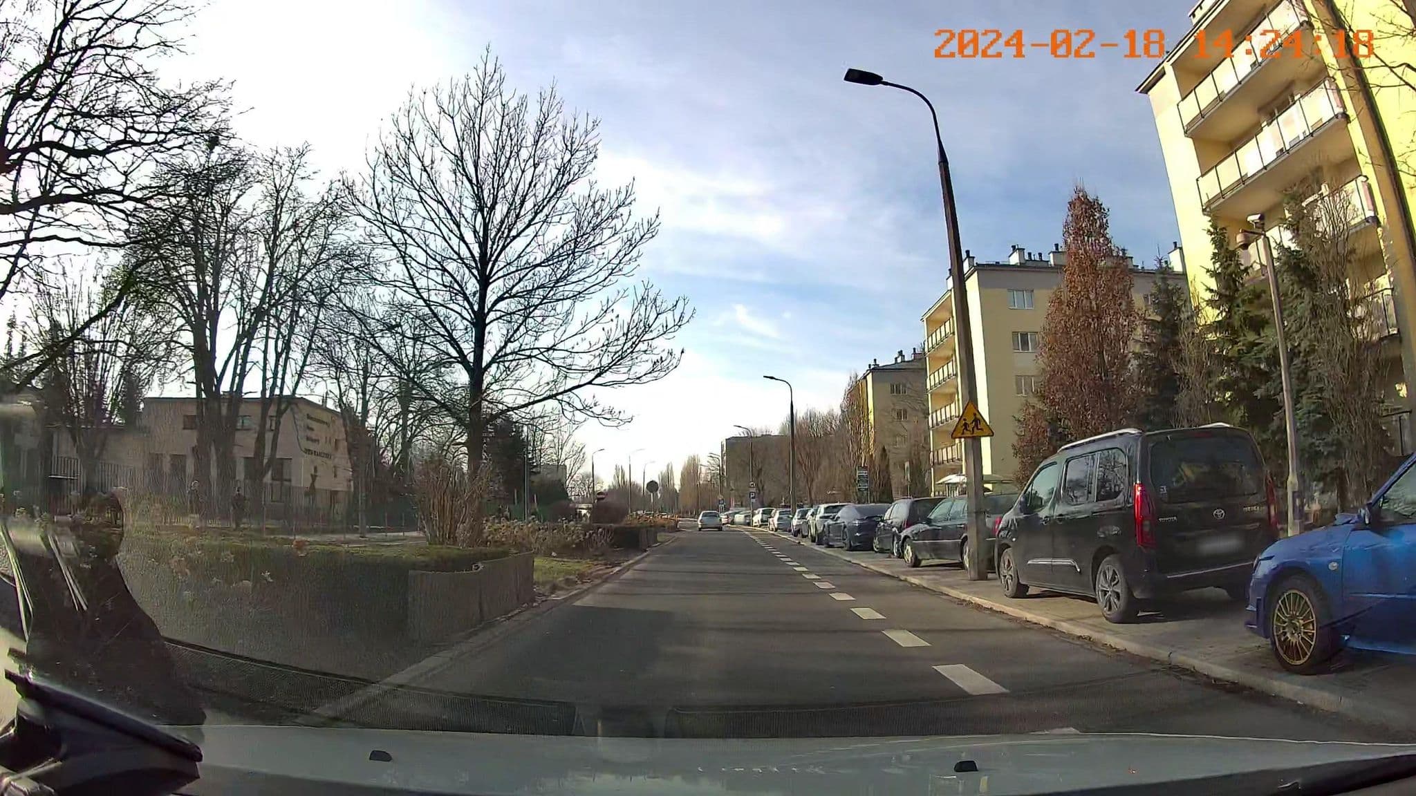 Street view near Dom Studencki Alfa, Kraków — © jswk (CC BY-SA · Mapillary)