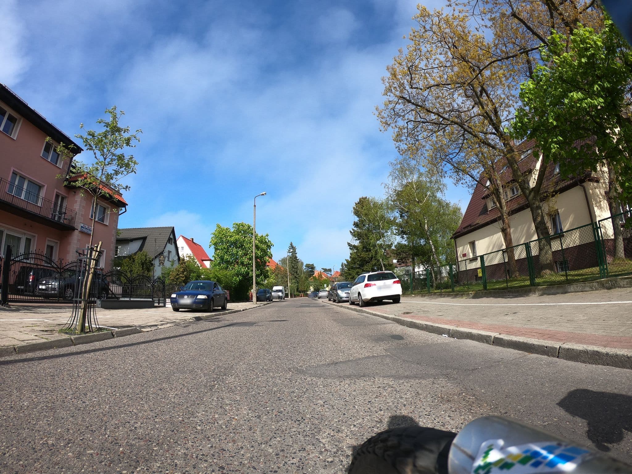Street view near Villa Wenel, Ustka