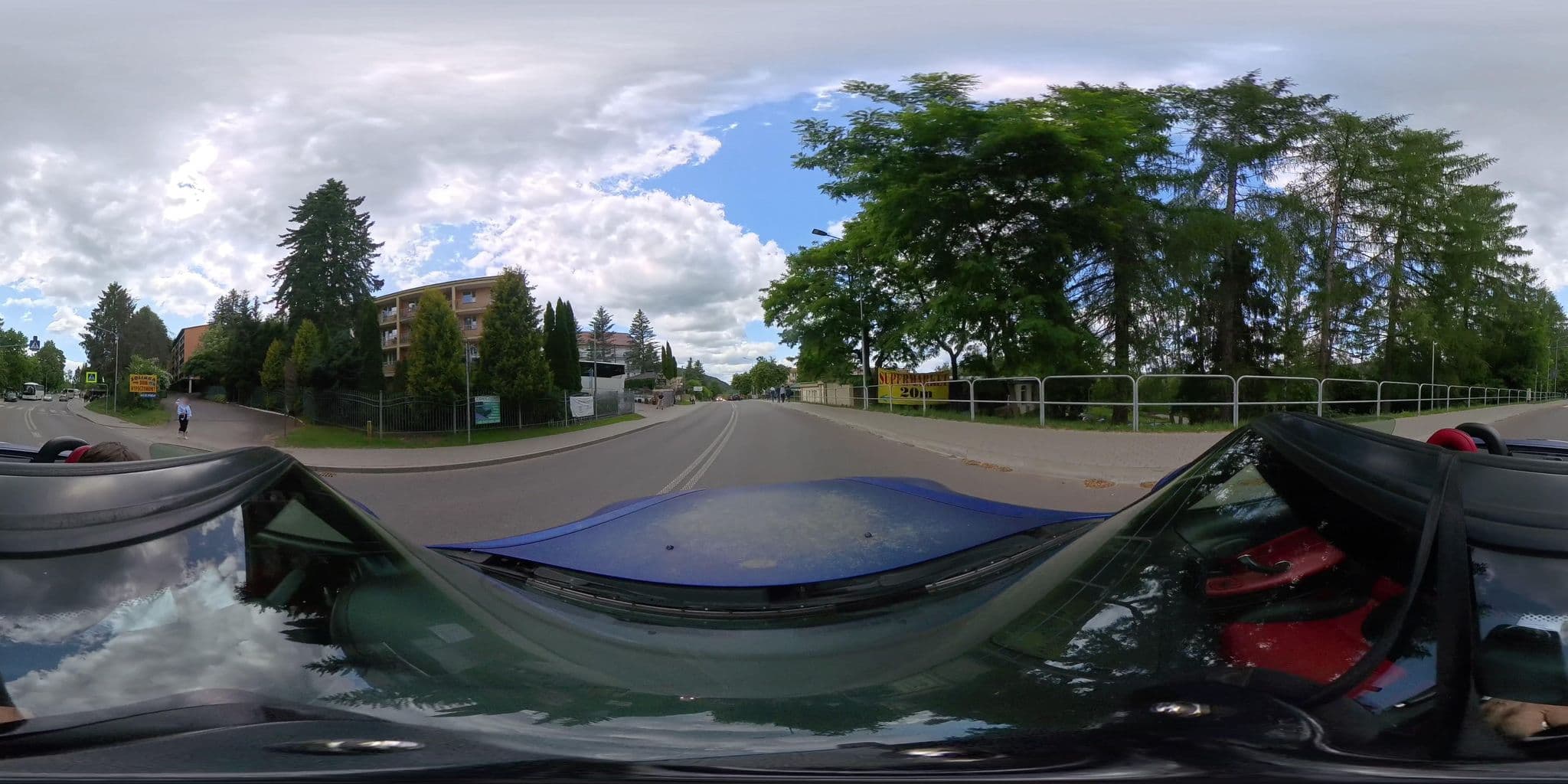 Street view near Dom wypoczynkowy San, Uherce Mineralne — © m1k0 (CC BY-SA · Mapillary)