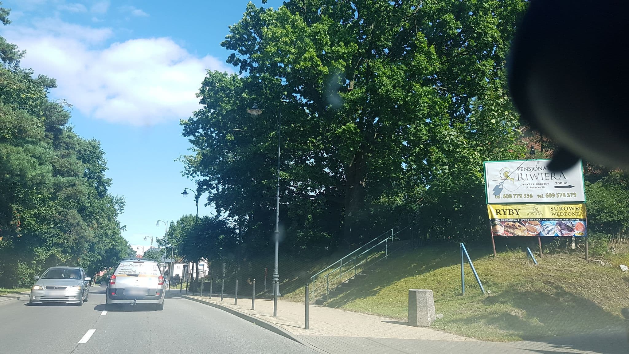 Street view near Willa Monika, Krynica Morska — © kmajcher (CC BY-SA · Mapillary)