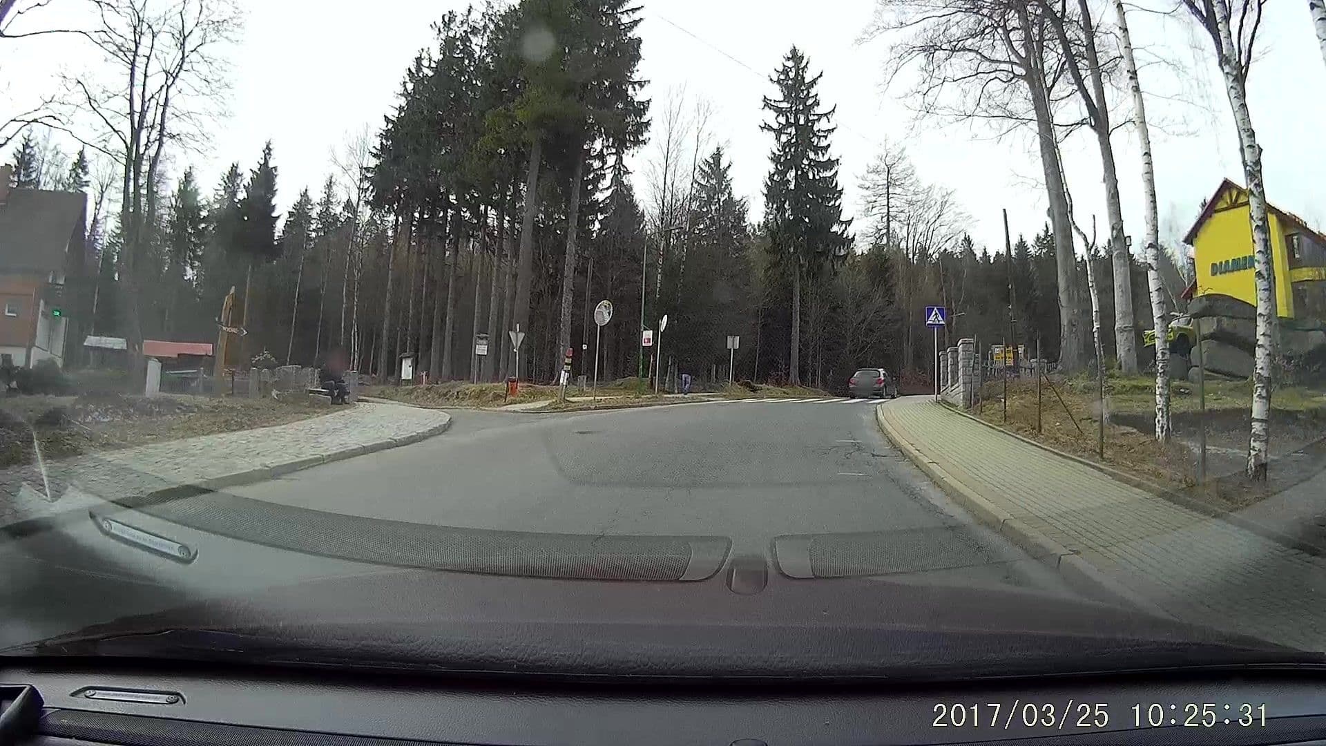 Street view near Cytryn, Szklarska Poręba