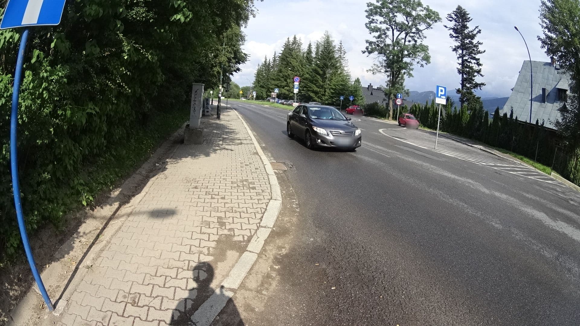 Street view near Willa Schodnica, Zakopane