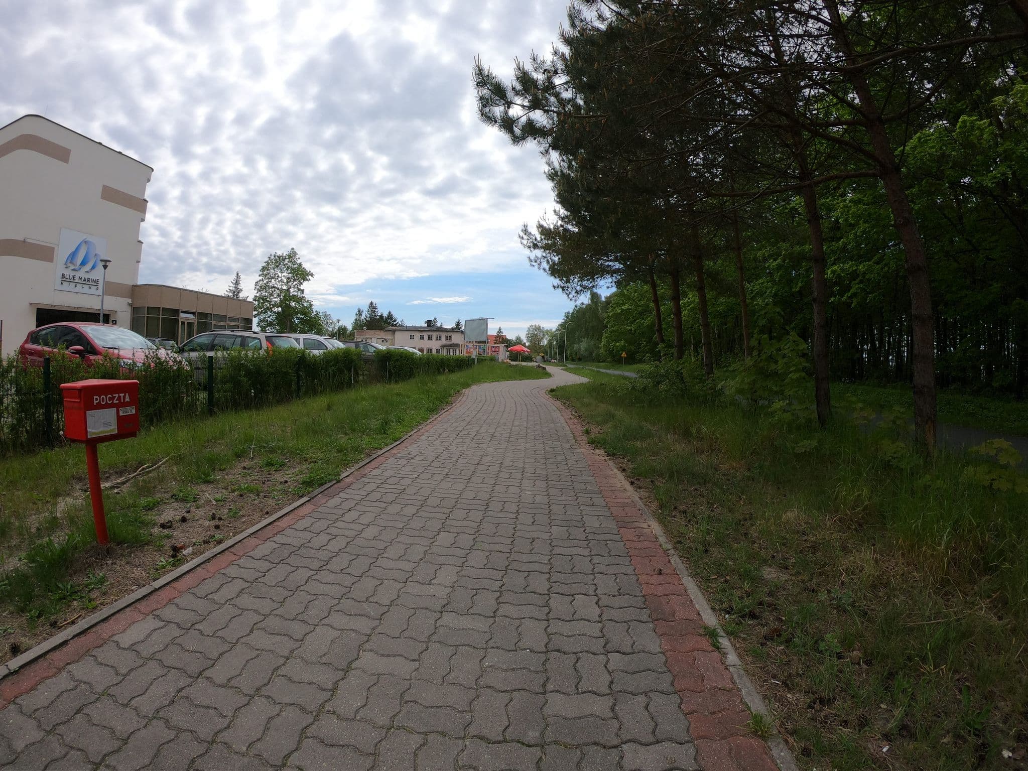 Street view near Blue Marine, Mielno — © masterofnoroad (CC BY-SA · Mapillary)