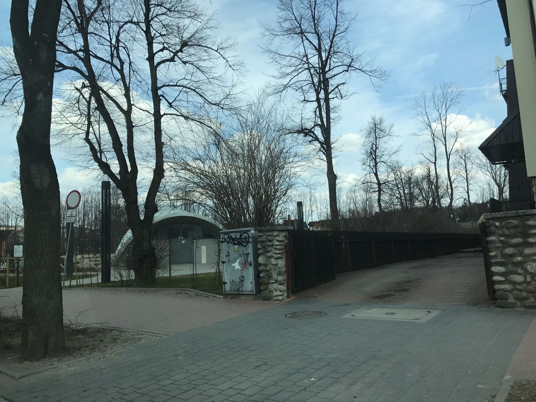 Street view near Pensjonat Adria, Zakopane